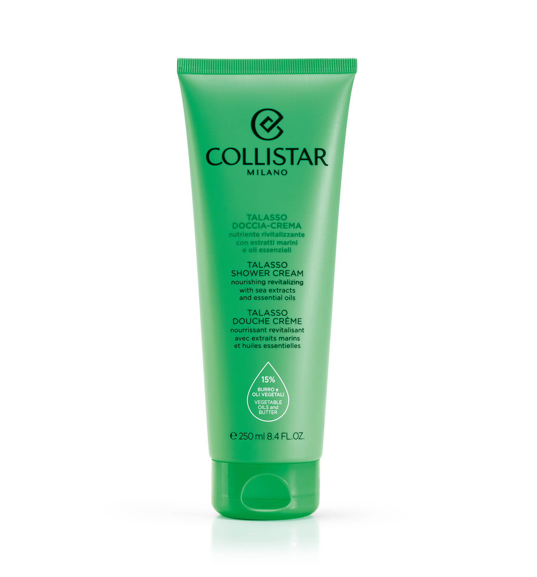 TALASSO SHOWER CREAM - Dry or dehydrated skin | Collistar - Shop Online Ufficiale