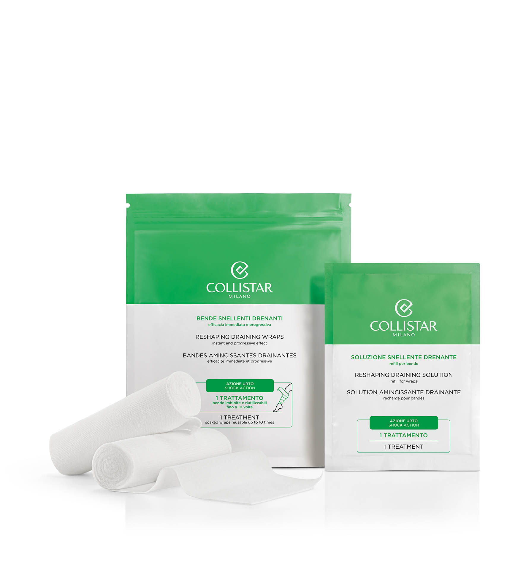 RESHAPING DRAINING WRAPS - Anti-cellulite and slimming | Collistar - Shop Online Ufficiale