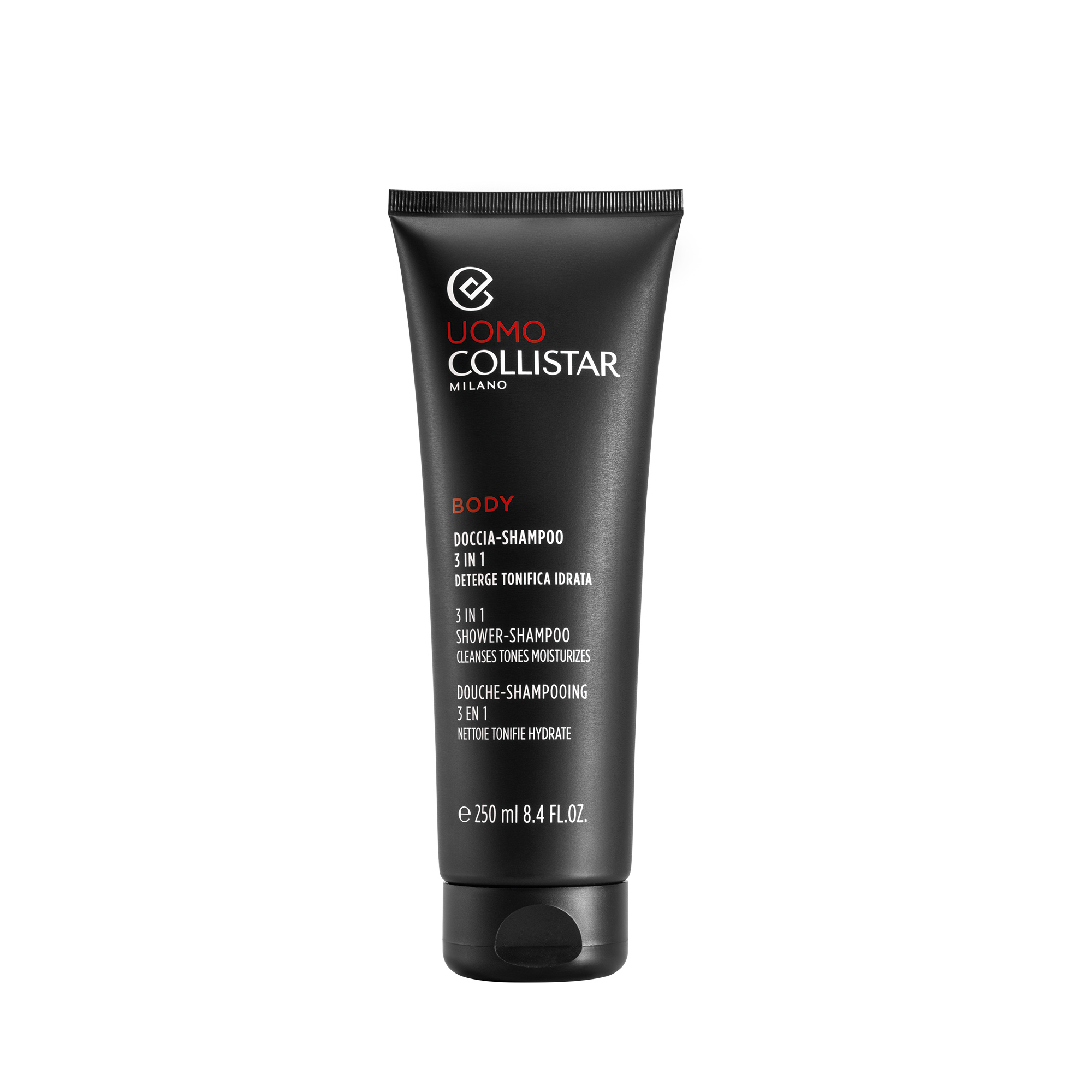 DOCCIA-SHAMPOO 3 IN 1 250 ml - Uomo | Collistar - Shop Online Ufficiale