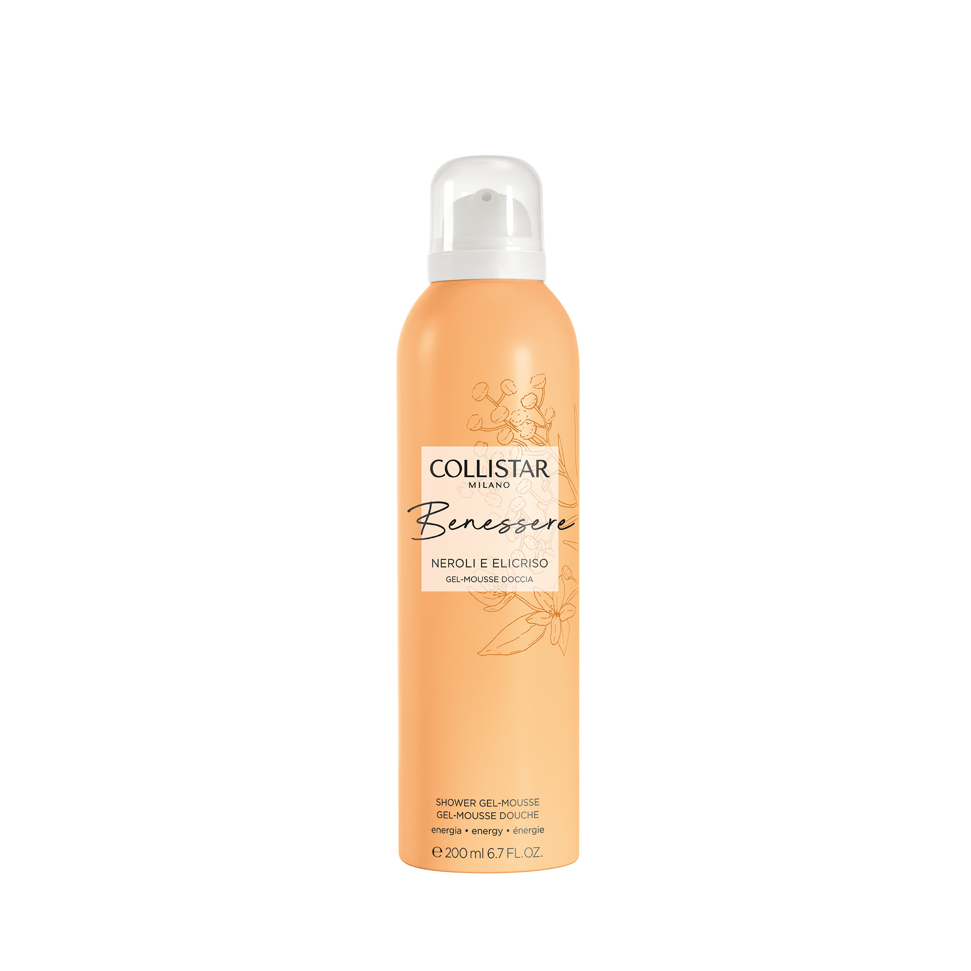 BENESSERE NEROLI UND HELICHRYSUM
DUSCHGEL-MOUSSE - KÖRPER | Collistar - Shop Online Ufficiale