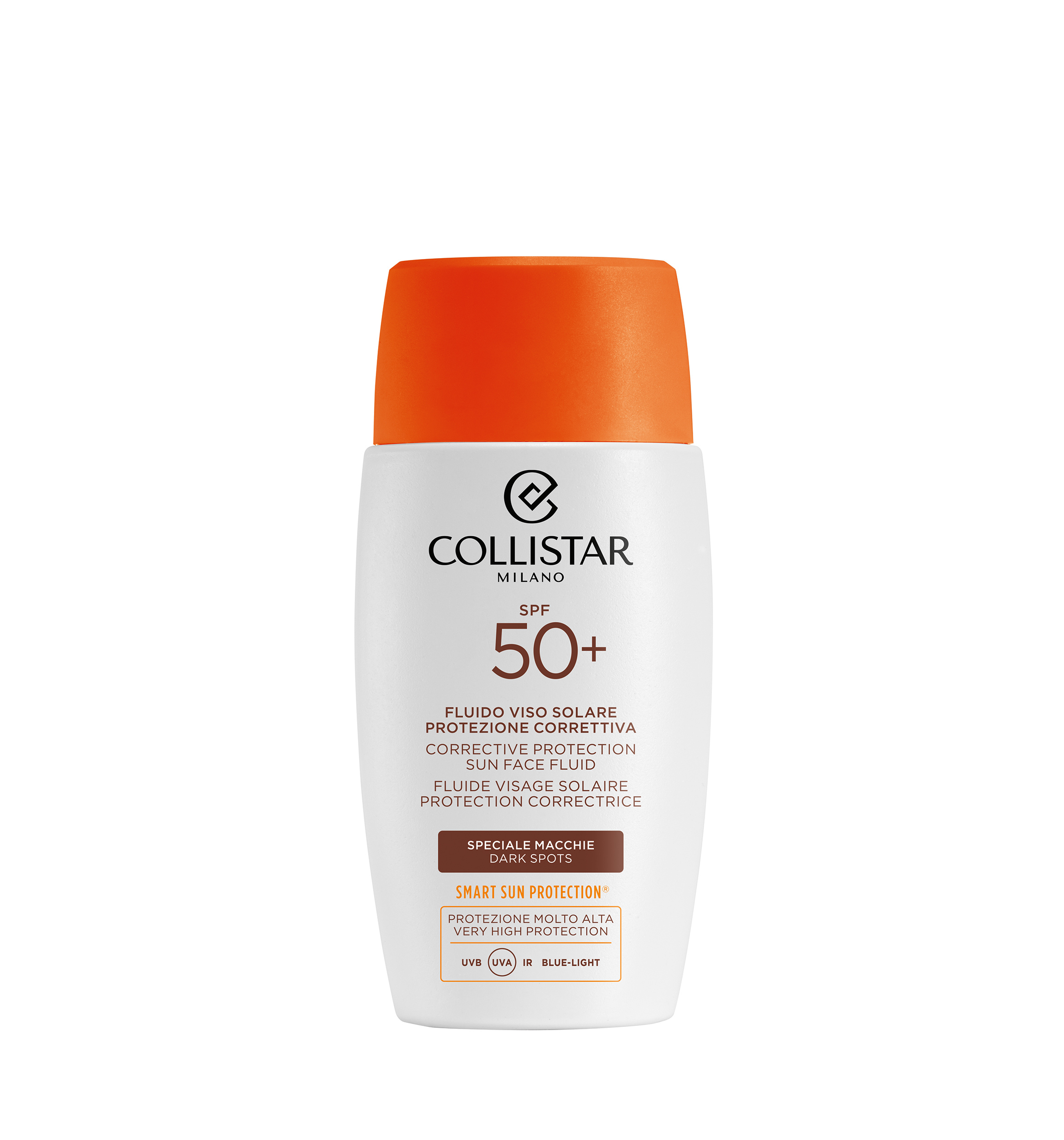 SONNENSCHUTZ-GESICHTSFLUID AUSGLEICHENDER SCHUTZ LSF 50+ - Sonnencreme | Collistar - Shop Online Ufficiale