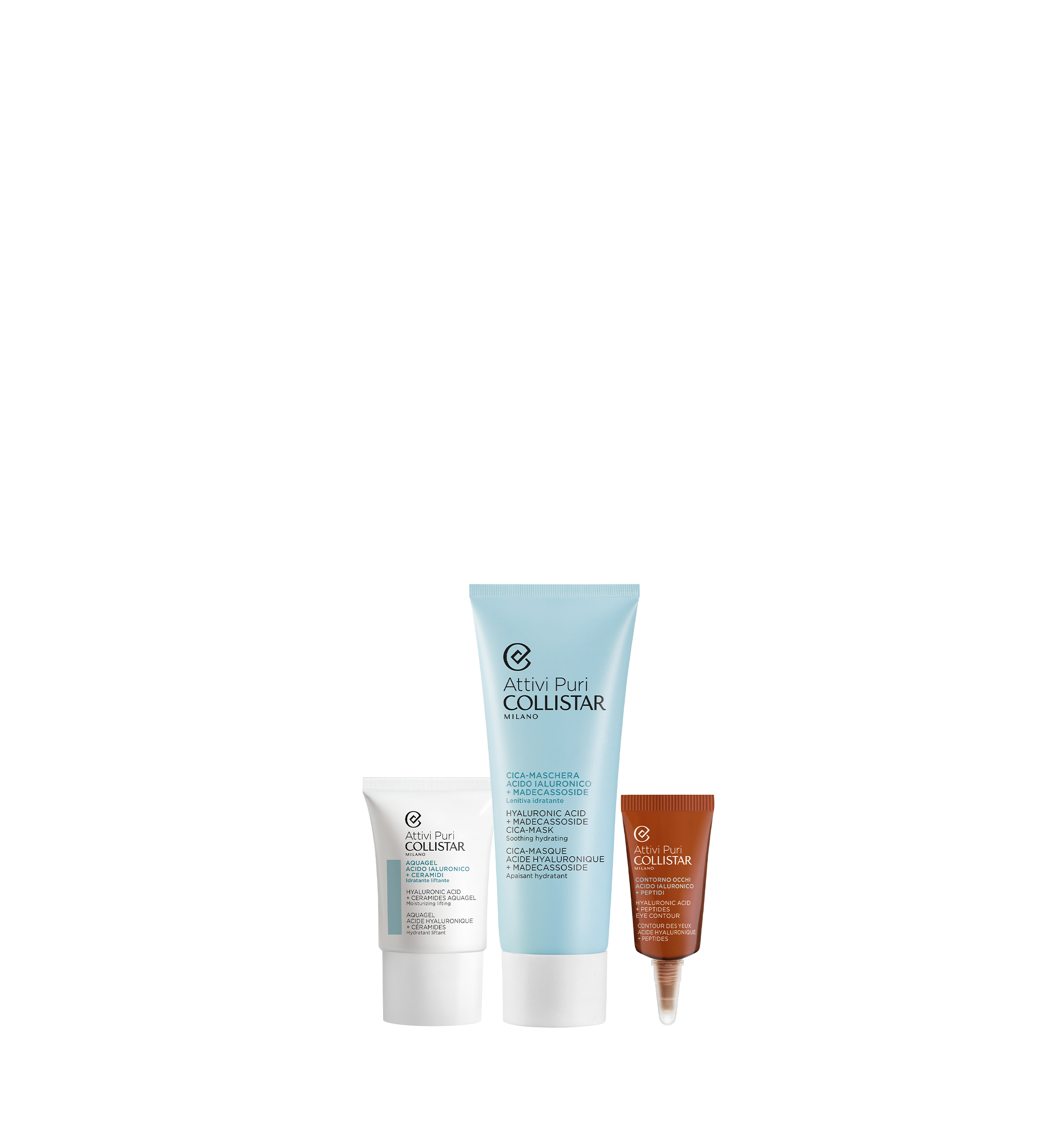 GESHENKSET CICA-GESICHTSMASKE MIT HYALURONSÄURE + MADECASSOSID 75ml - Gesicht  | Collistar - Shop Online Ufficiale