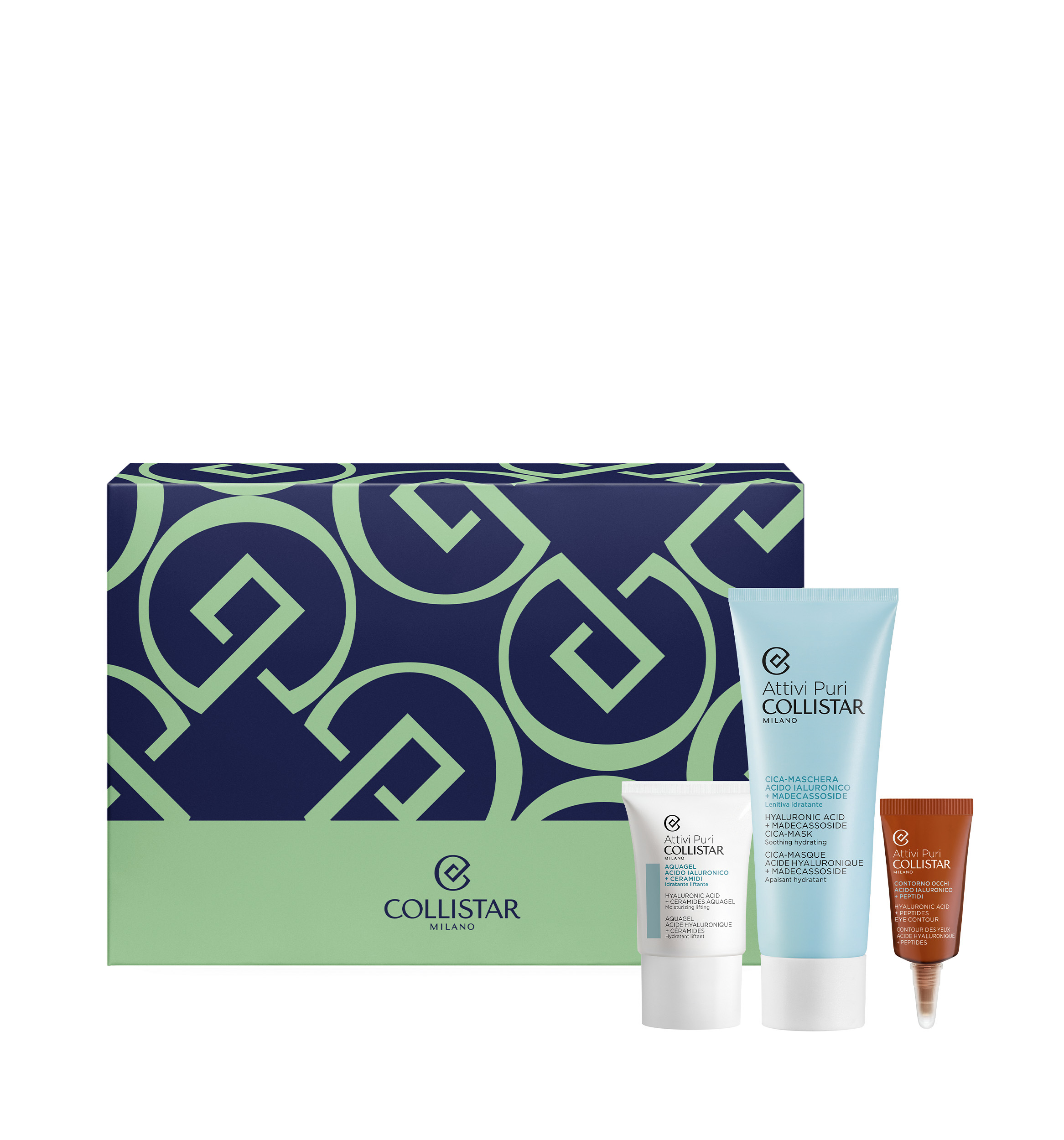 GIFTSET HYALURONIC ACID + MADECASSOSIDE CICA-MASK 75ml - Collistar - Shop Online Ufficiale