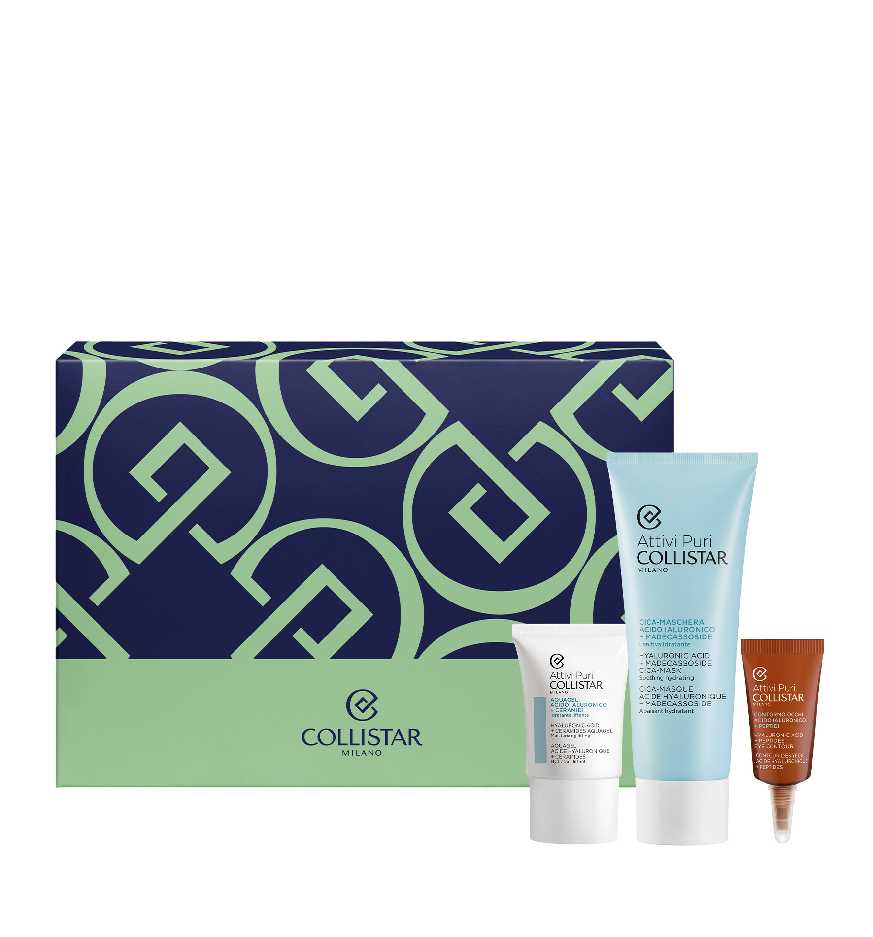 COFFRET CICA-MASQUE ACIDE HYALURONIQUE + MADECASSOSIDE 75ml - VISAGE | Collistar - Shop Online Ufficiale