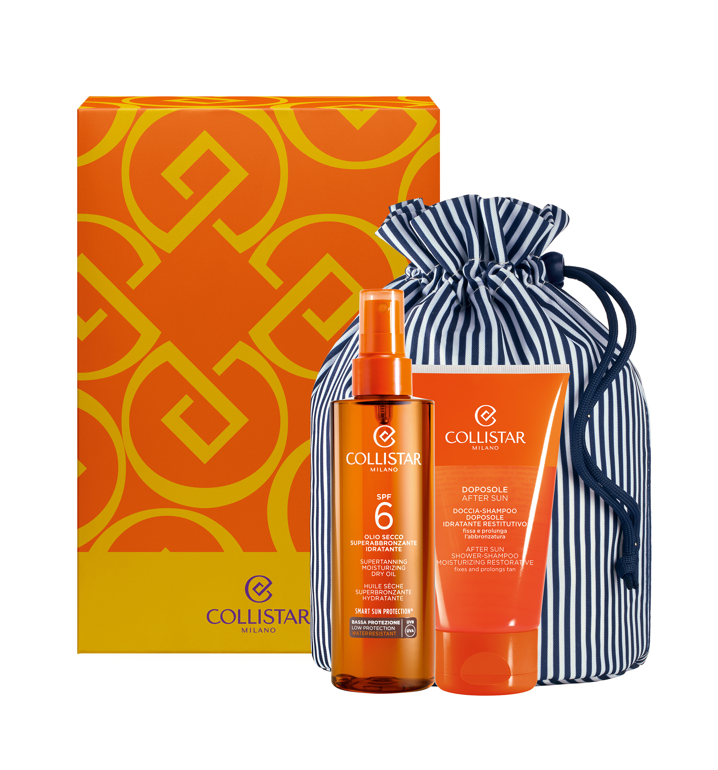GIFTSET SUPERTANNING MOISTURIZING DRY OIL SPF 6 200 ml - Collistar - Shop Online Ufficiale
