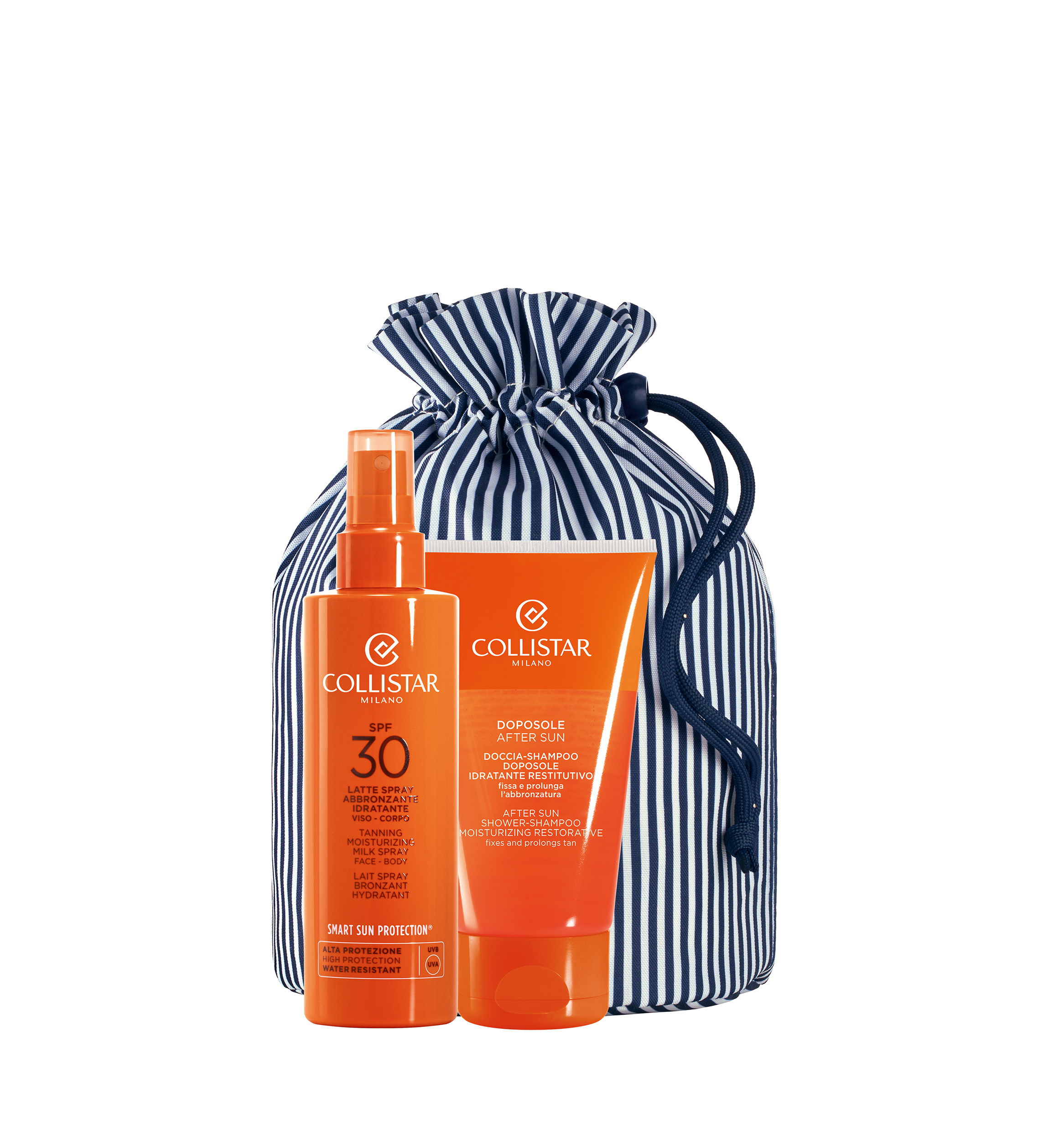 COFANETTO LATTE SPRAY ABBRONZANTE IDRATANTE SPF 30 200 ml - Cofanetti | Collistar - Shop Online Ufficiale