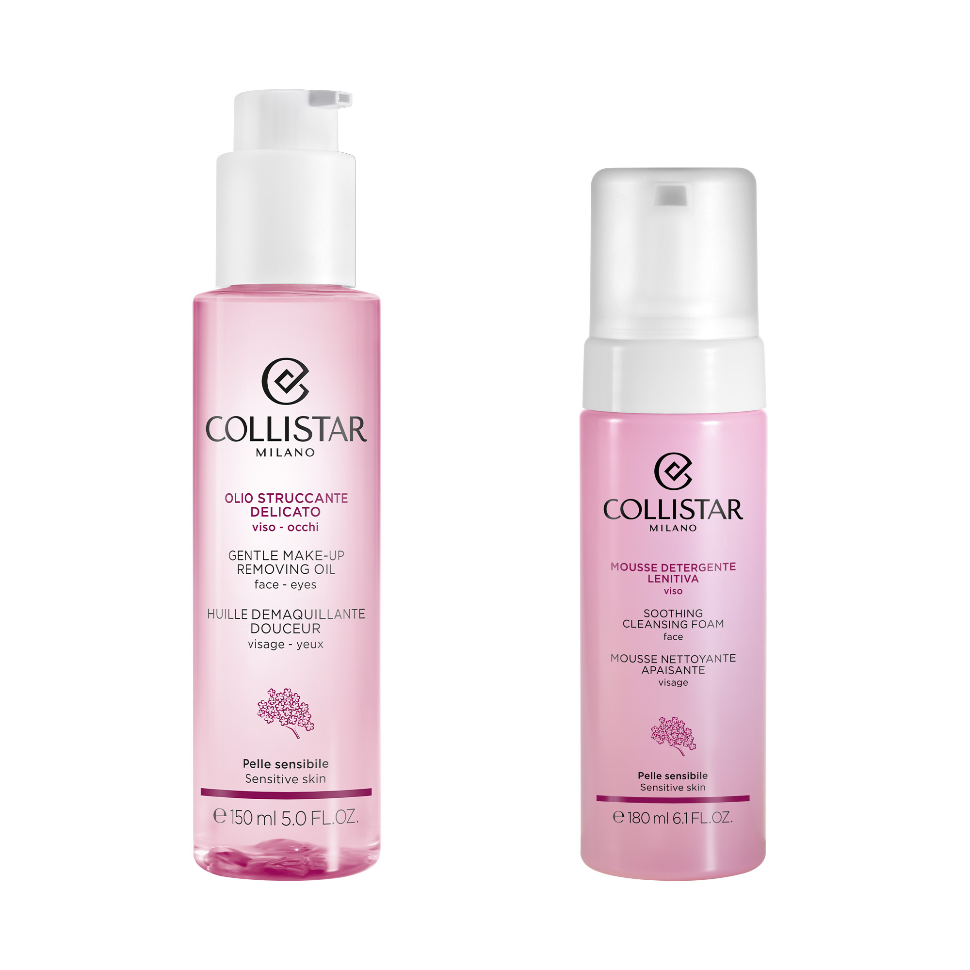KIT DOPPIA DETERSIONE PER PELLI SENSIBILI - Viso | Collistar - Shop Online Ufficiale