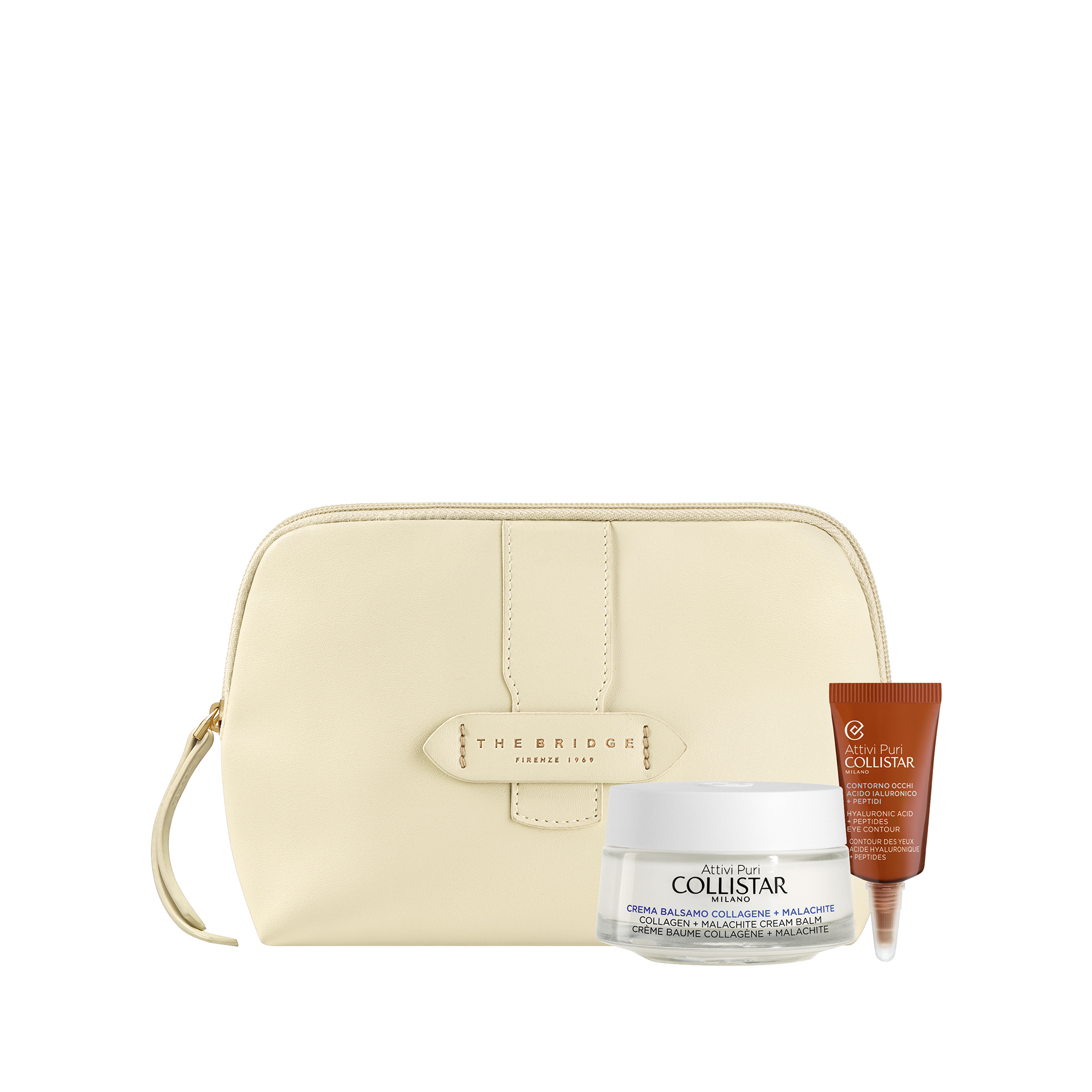 COFANETTO ATTIVI PURI CREMA BALSAMO COLLAGENE MALACHITE 50ml