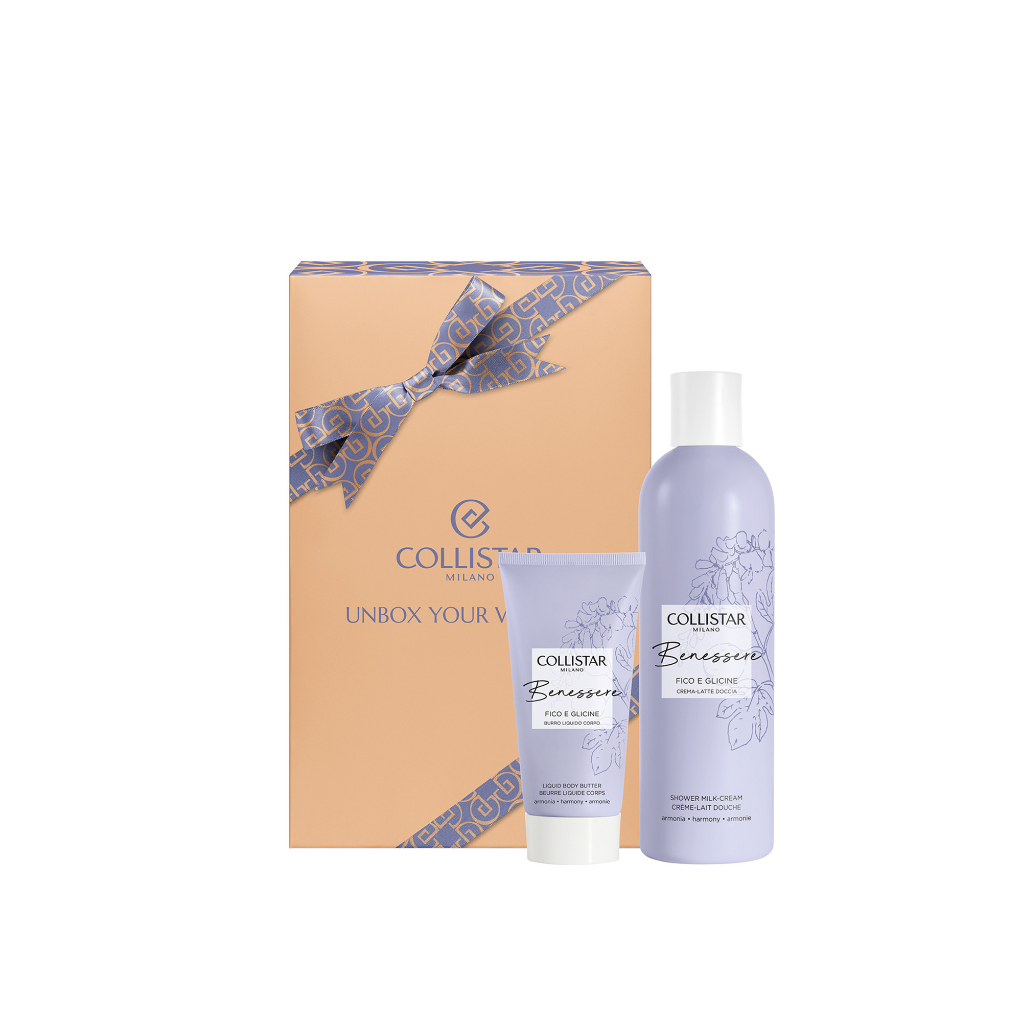 COFANETTO BENESSERE FICO E GLICINE - Corpo | Collistar - Shop Online Ufficiale