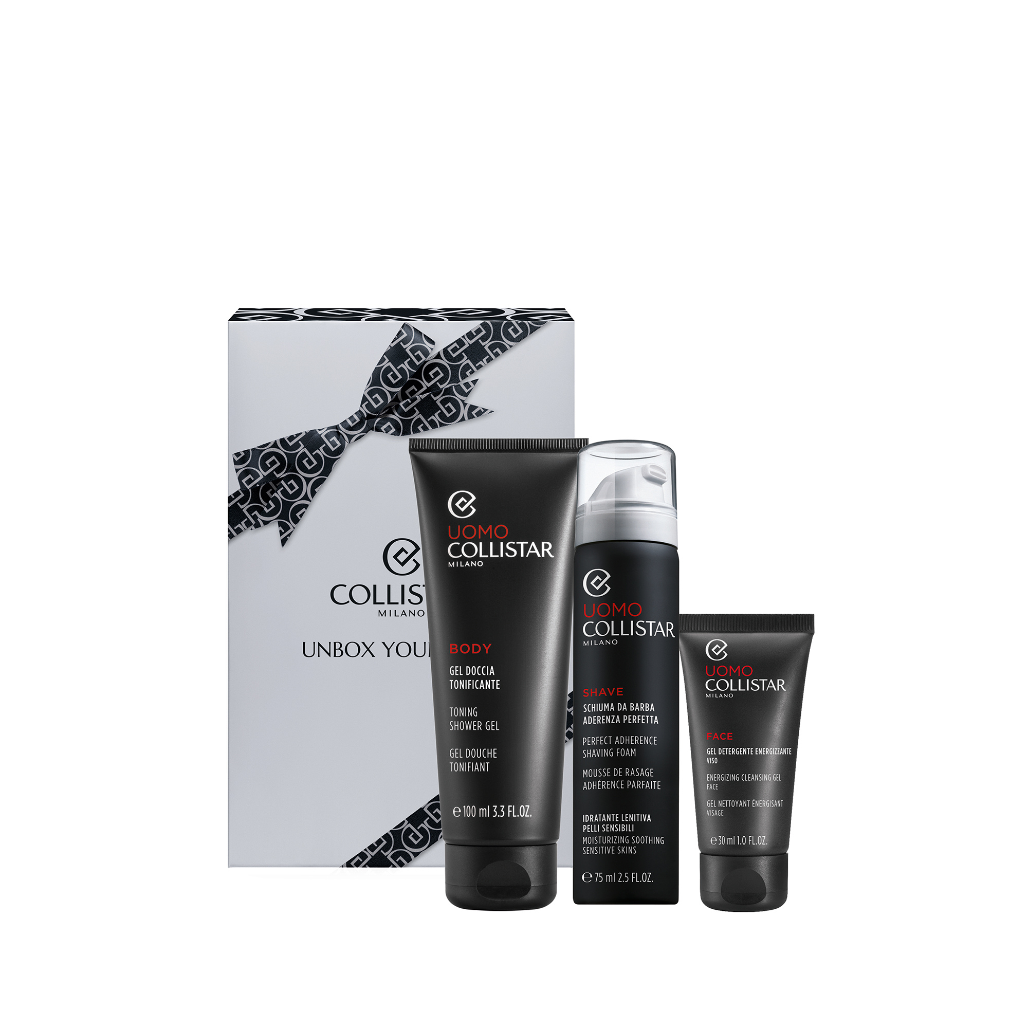 COFANETTO GEL DOCCIA TONIFICANTE 100ml - Uomo | Collistar - Shop Online Ufficiale
