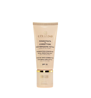 FONDOTINTA+CORRETTORE DUO PERFEZIONE TOTALE - Make Up | Collistar - Shop Online Ufficiale