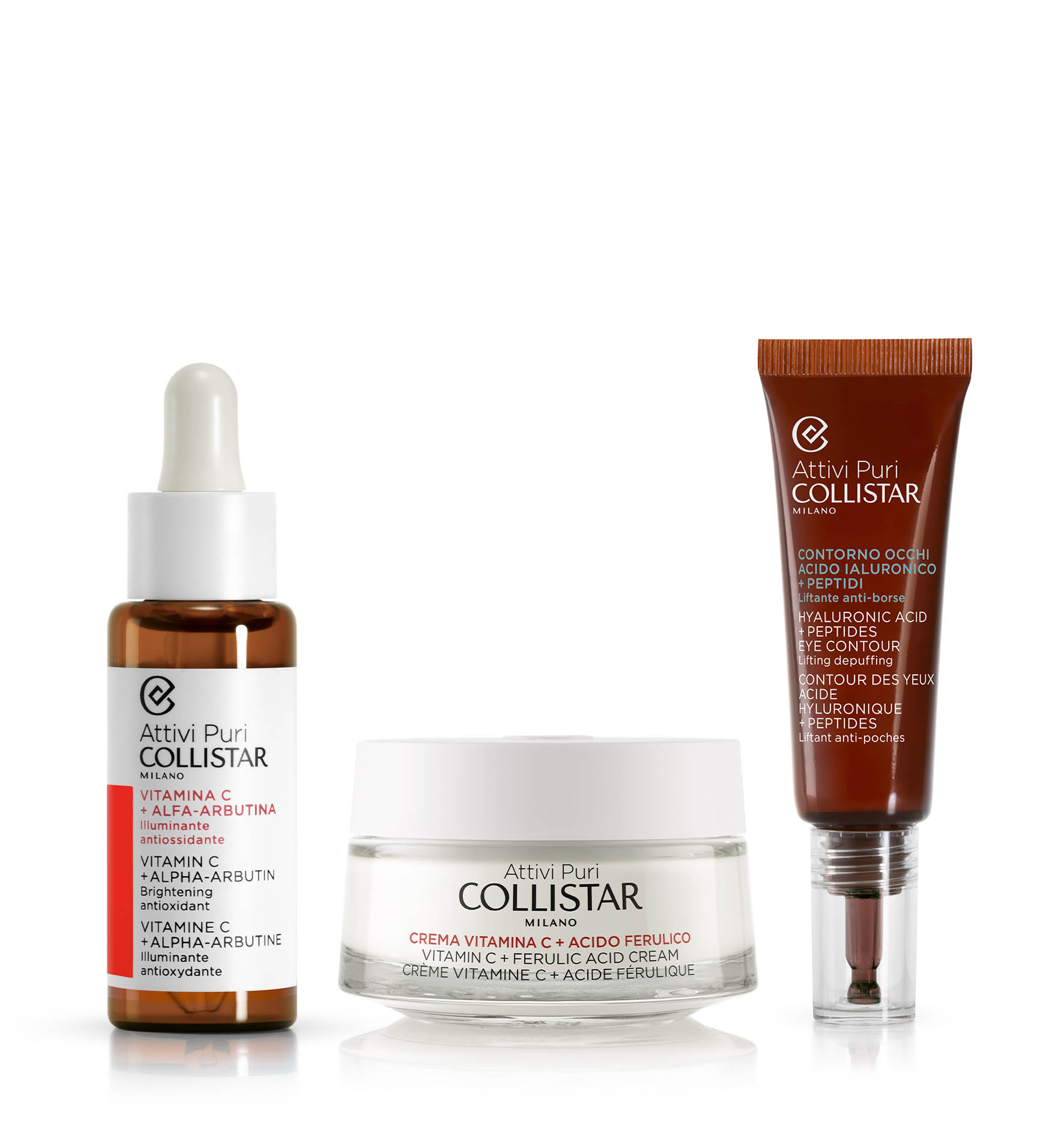 RUTINA PARA ROSTRO Y OJOS EXTRA ILUMINADORA - Bundle | Collistar - Shop Online Ufficiale