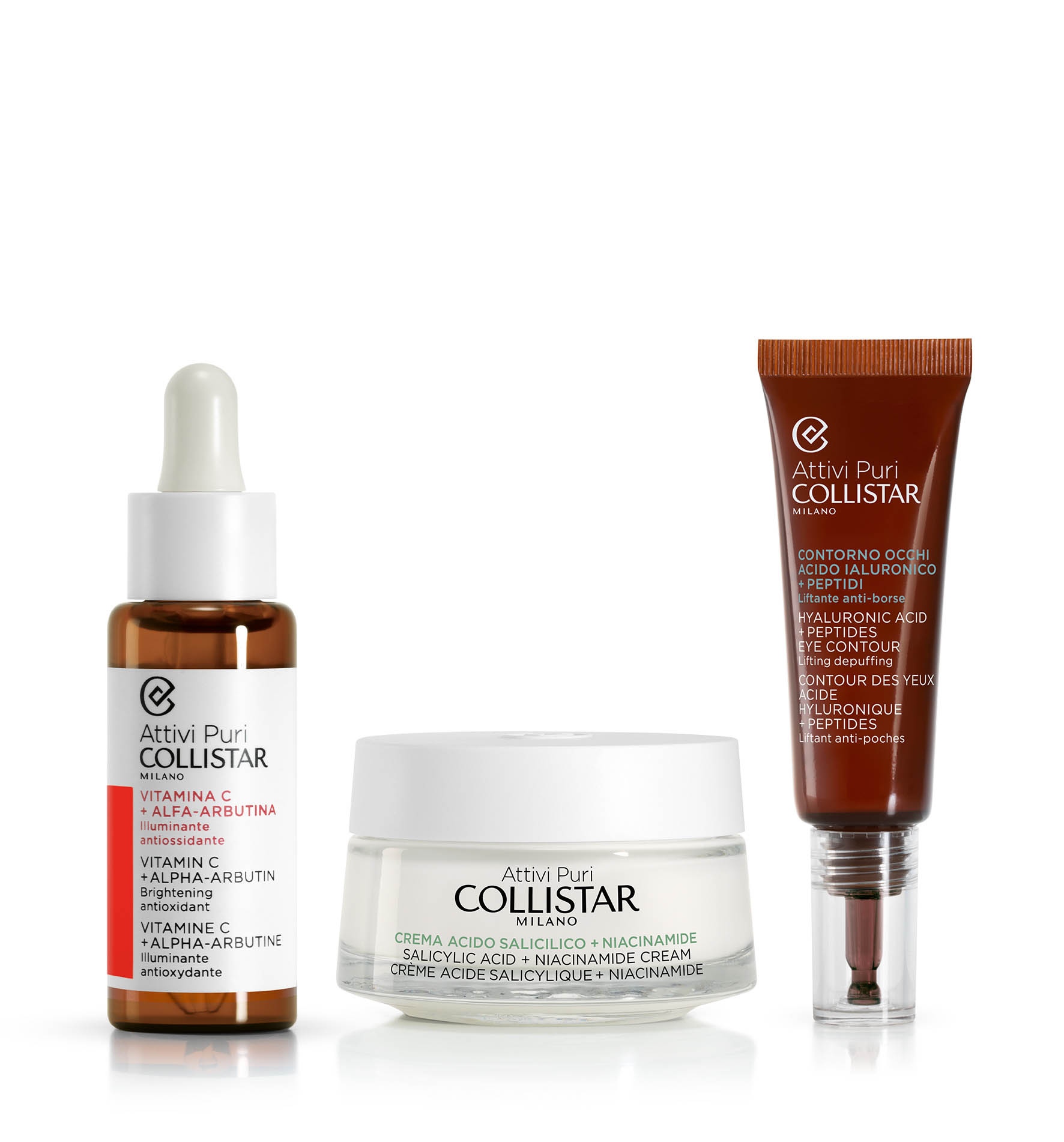 ROUTINE VISO E OCCHI ILLUMINANTE ANTI-IMPERFEZIONI - Promozioni | Collistar - Shop Online Ufficiale
