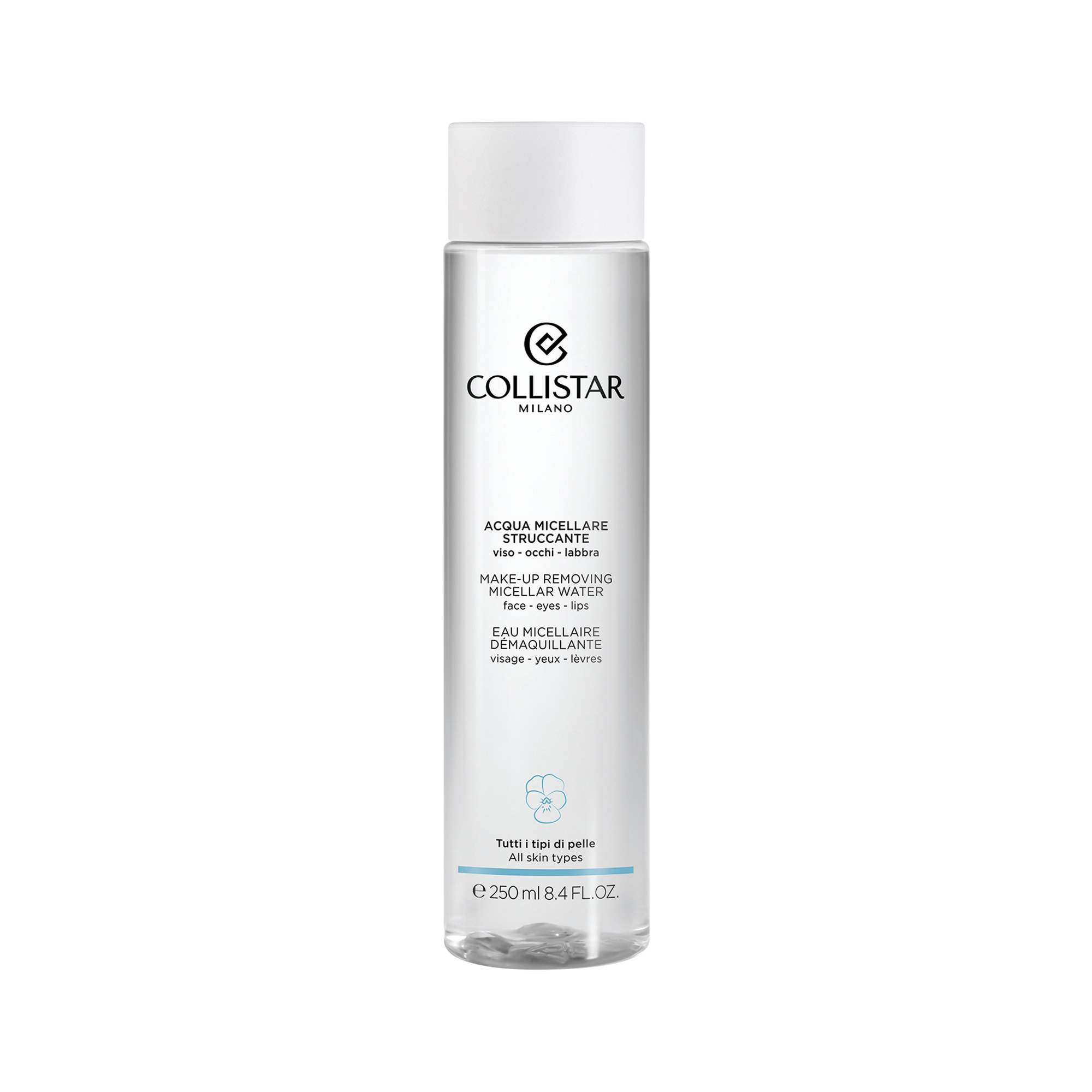MIZELLEN-MAKE-UP-ENTFERNER GESICHT-AUGEN-LIPPEN - Trockene Haut | Collistar - Shop Online Ufficiale
