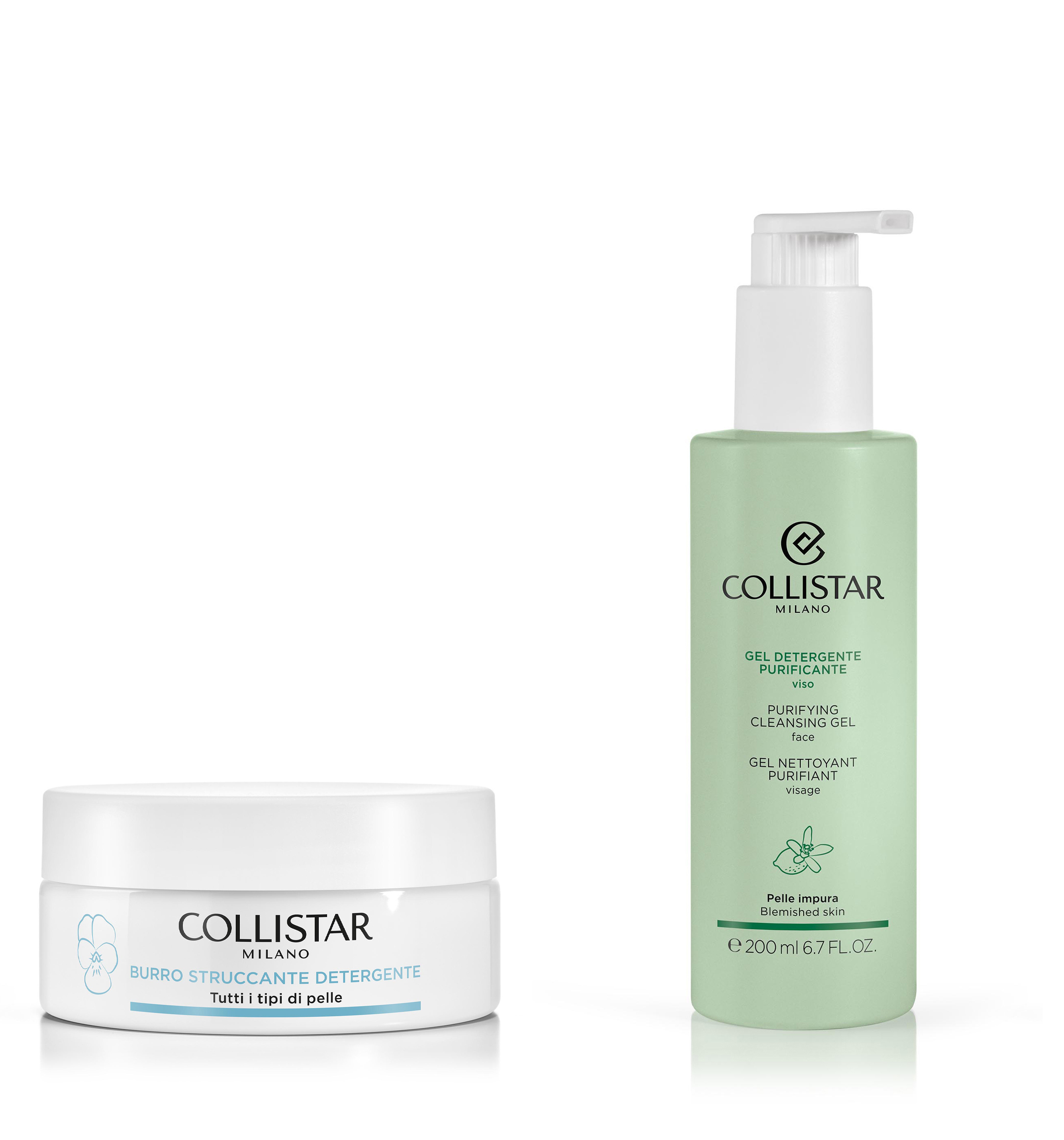KIT DOPPIA DETERSIONE PER PELLI IMPURE - Pelle mista o grassa | Collistar - Shop Online Ufficiale