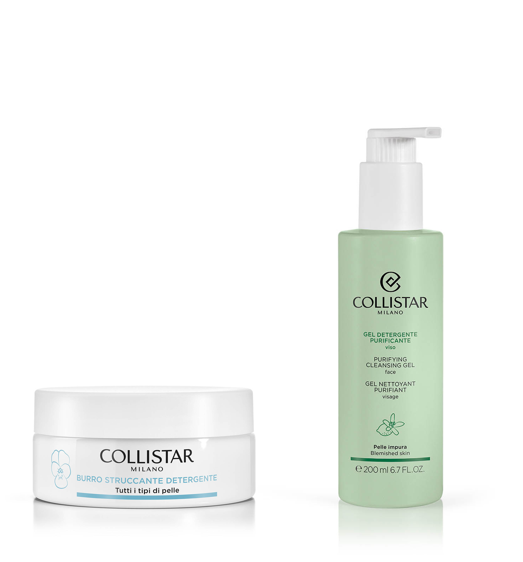 KIT DOPPIA DETERSIONE PER PELLI IMPURE - Pelle mista o grassa | Collistar - Shop Online Ufficiale
