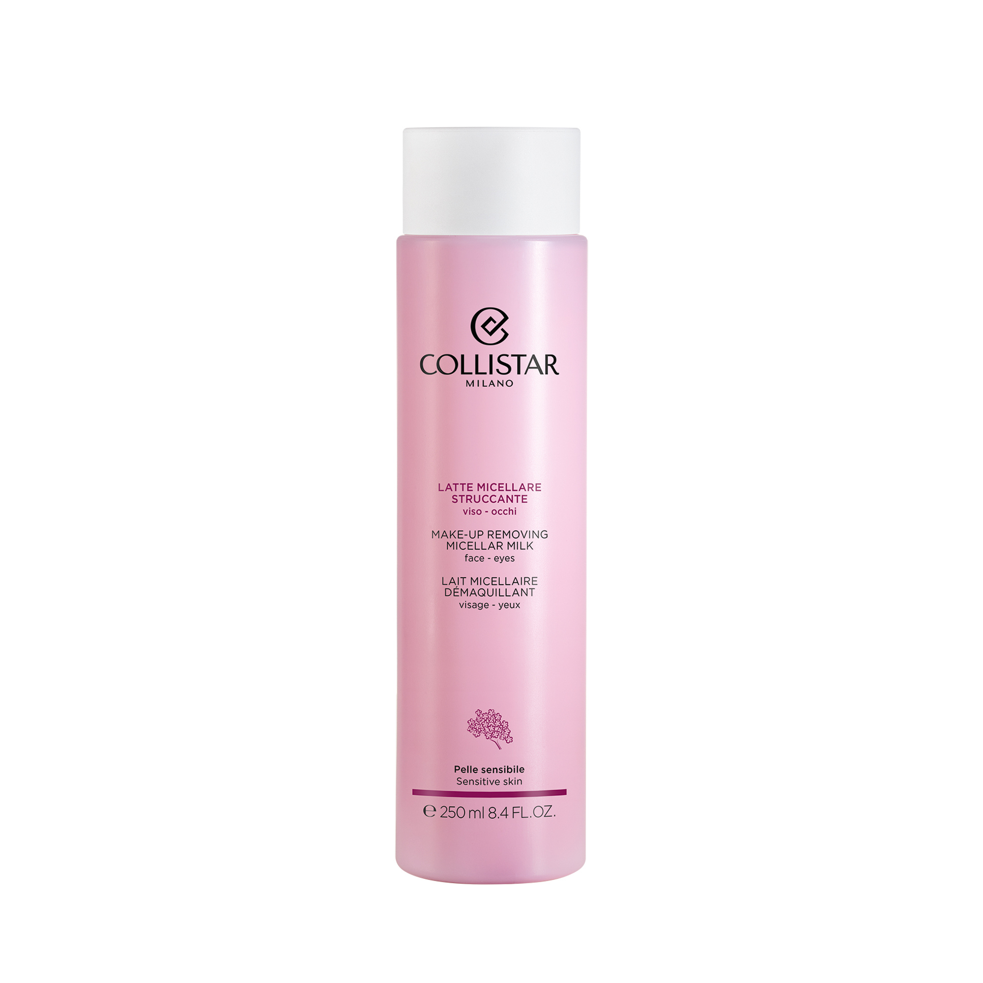 LATTE MICELLARE STRUCCANTE VISO-OCCHI - Pelle sensibile | Collistar - Shop Online Ufficiale