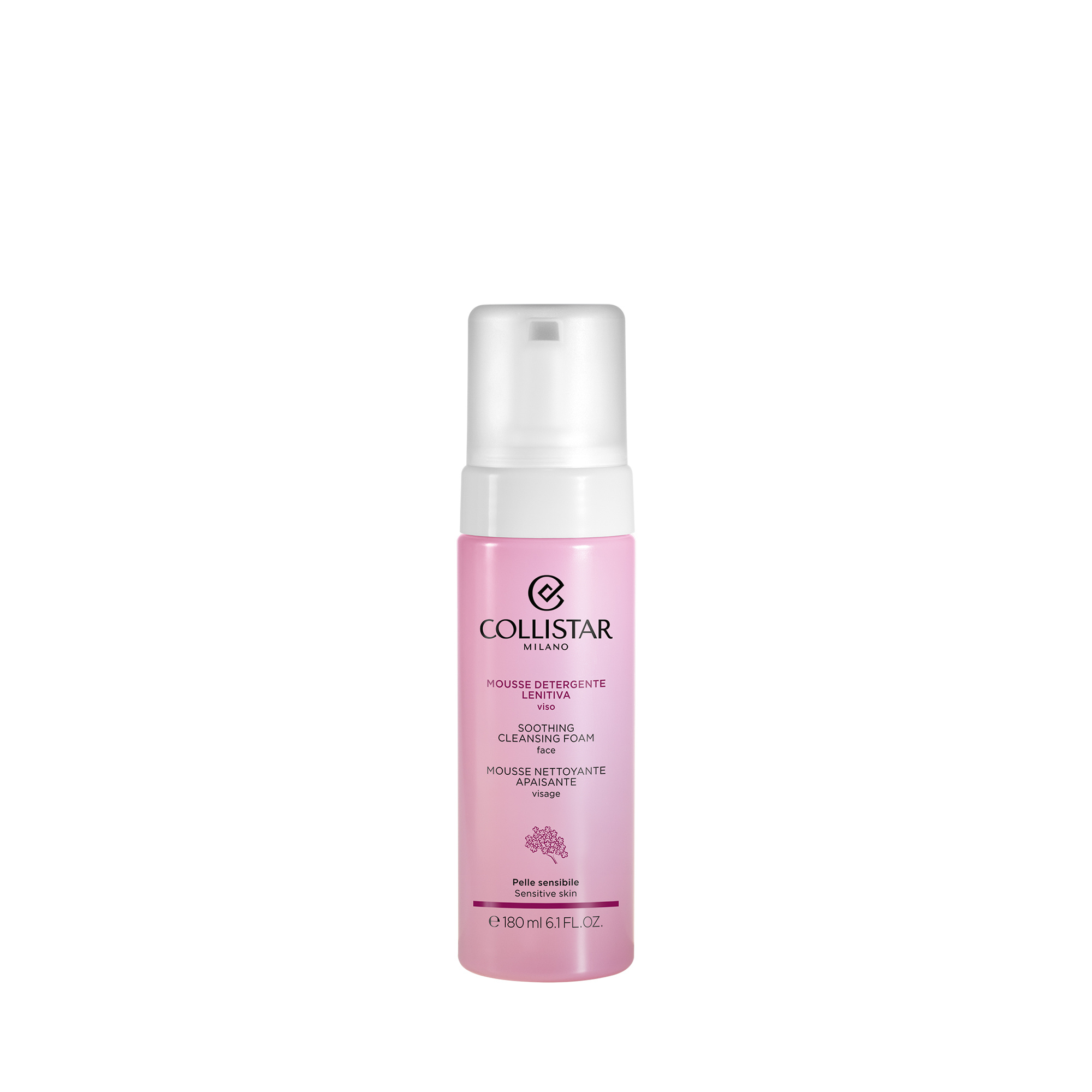 MOUSSE DETERGENTE LENITIVA VISO - Pelle sensibile | Collistar - Shop Online Ufficiale