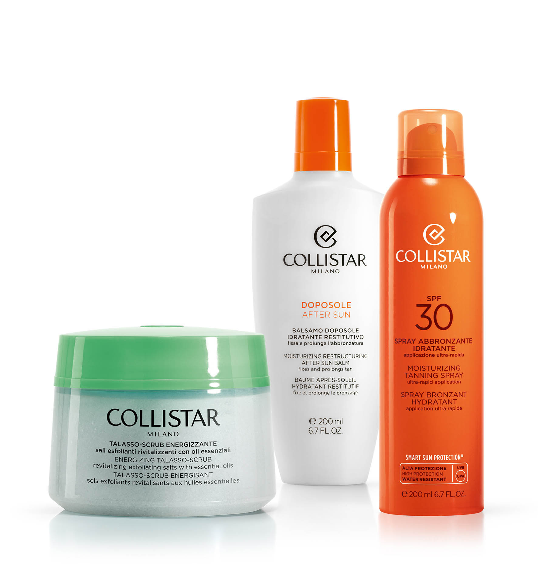 KIT ABBRONZATURA PERFETTA SPF 30 - Summer TRIO - Doposole | Collistar - Shop Online Ufficiale