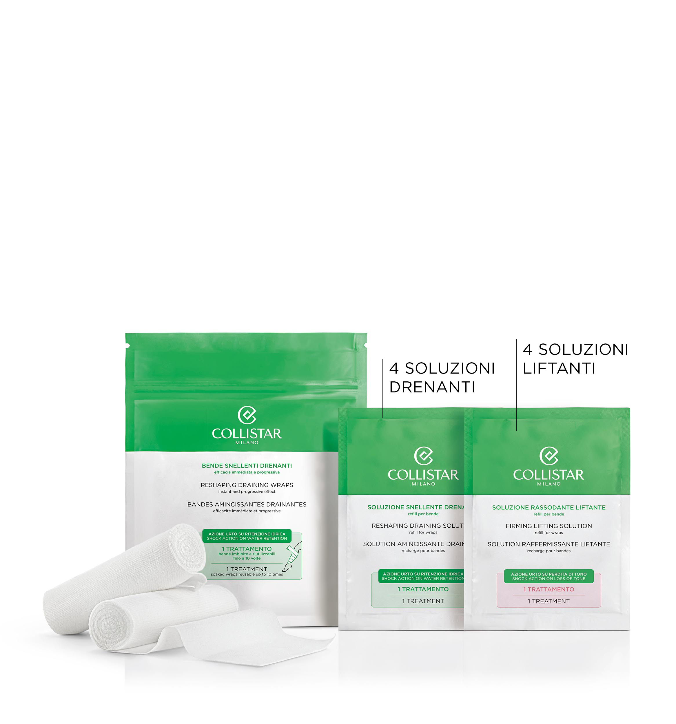 ROUTINE BENDE AZIONE URTO DRENANTE RASSODANTE - Drenanti | Collistar - Shop Online Ufficiale
