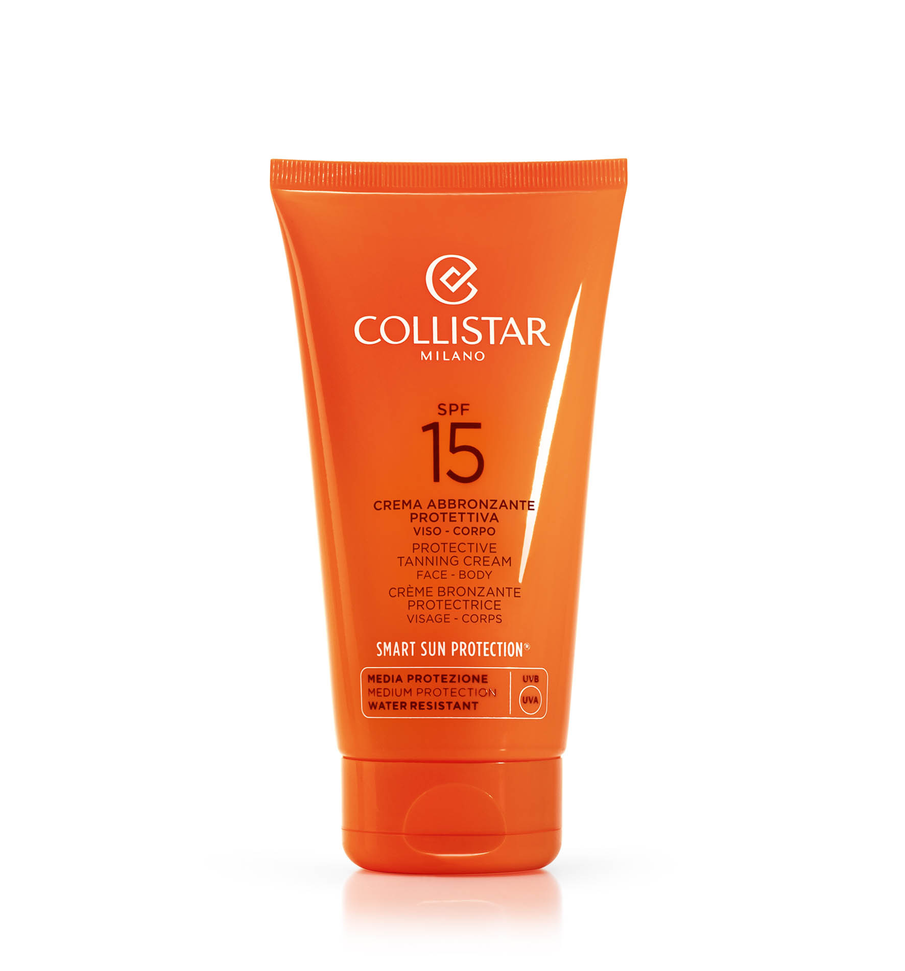 CREME BRONZANTE PROTECTRICE SPF 15 - Moyenne Protection SPF 15-20 | Collistar - Shop Online Ufficiale