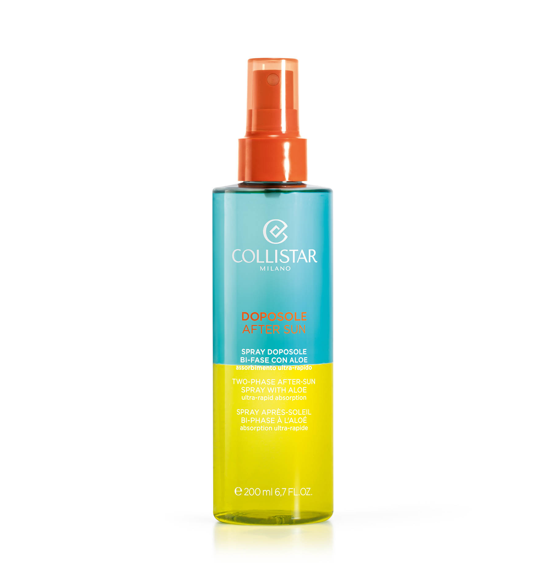 TWO-PHASE AFTER SUN SPRAY WITH ALOE - Kalmerend | Collistar - Shop Online Ufficiale