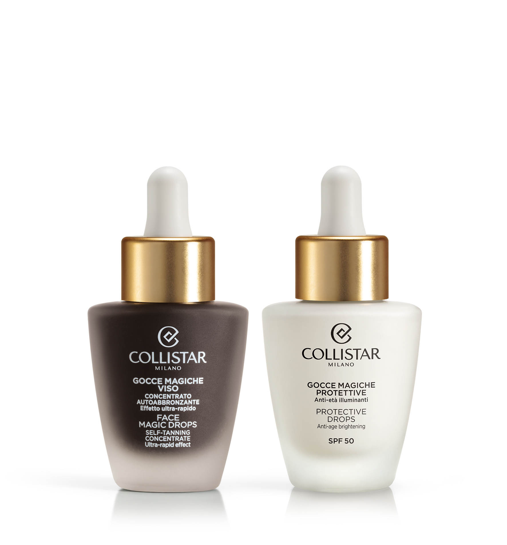 KIT GOCCE MAGICHE ILLUMINANTI AUTOABBRONZANTI  - Viso | Collistar - Shop Online Ufficiale