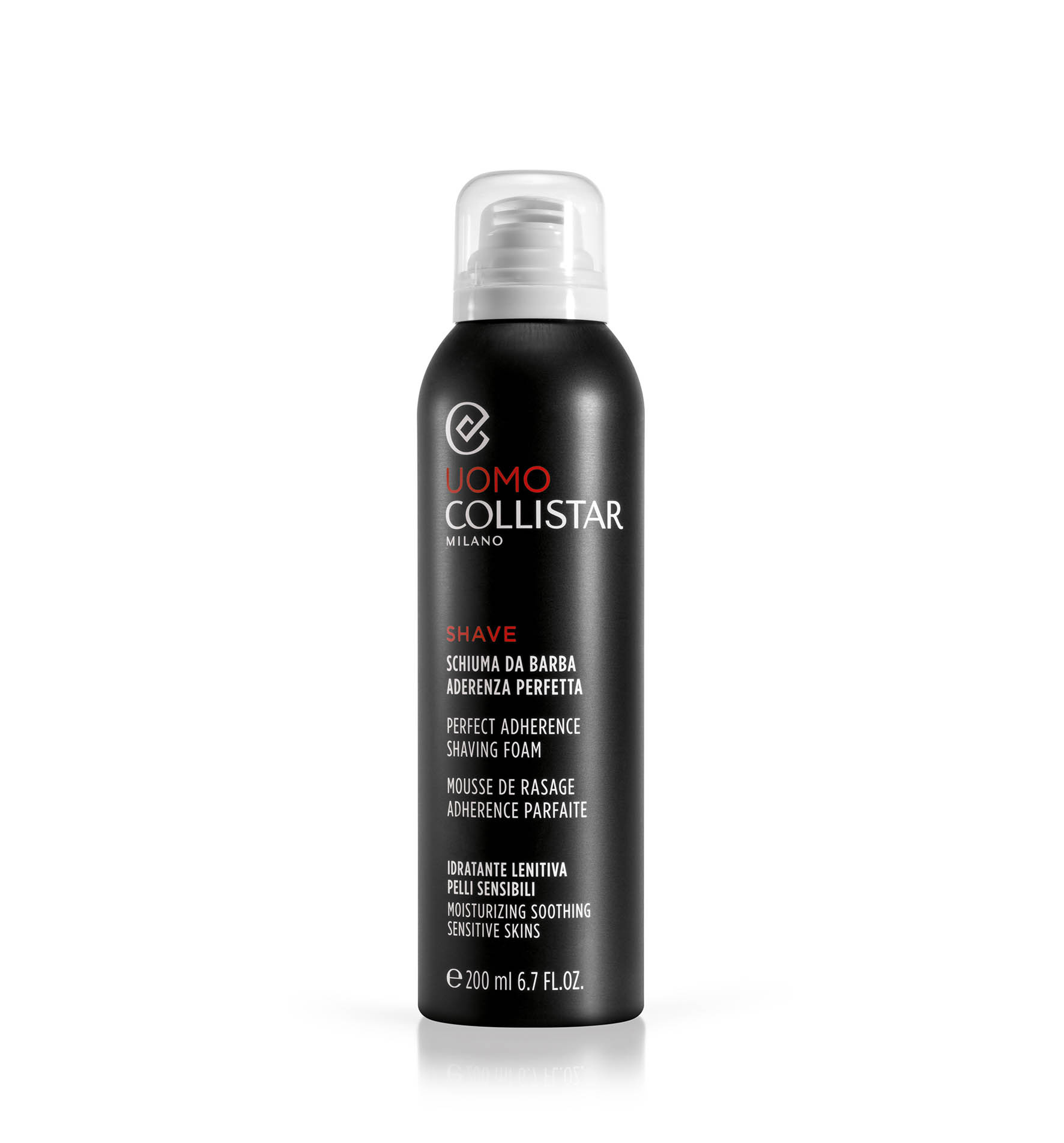 PERFECT ADHERENCE SHAVING FOAM MOISTURIZING SOOTHING SENSITIVE SKIN | Collistar - Shop Online Ufficiale