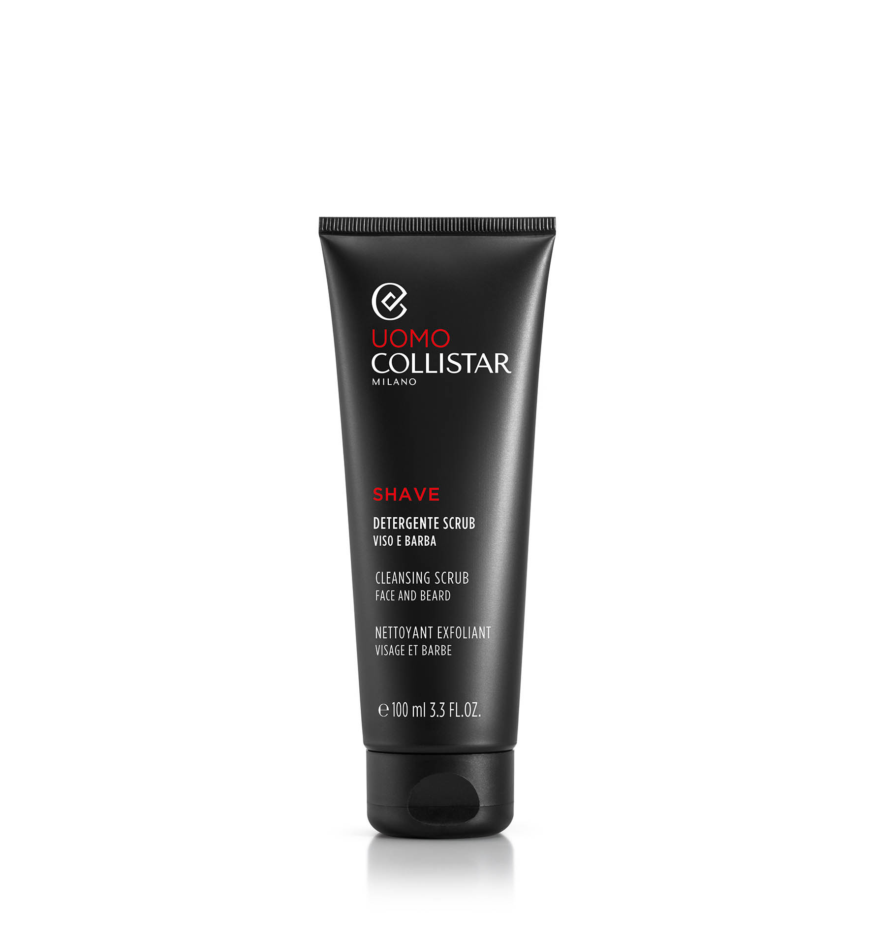 FACE AND BEARD CLEANSING SCRUB - MAN | Collistar - Shop Online Ufficiale