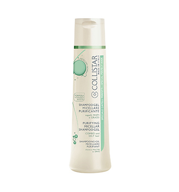 PURIFYING BALANCING SHAMPOO-GEL - SOLUTIONS FOR | Collistar - Shop Online Ufficiale
