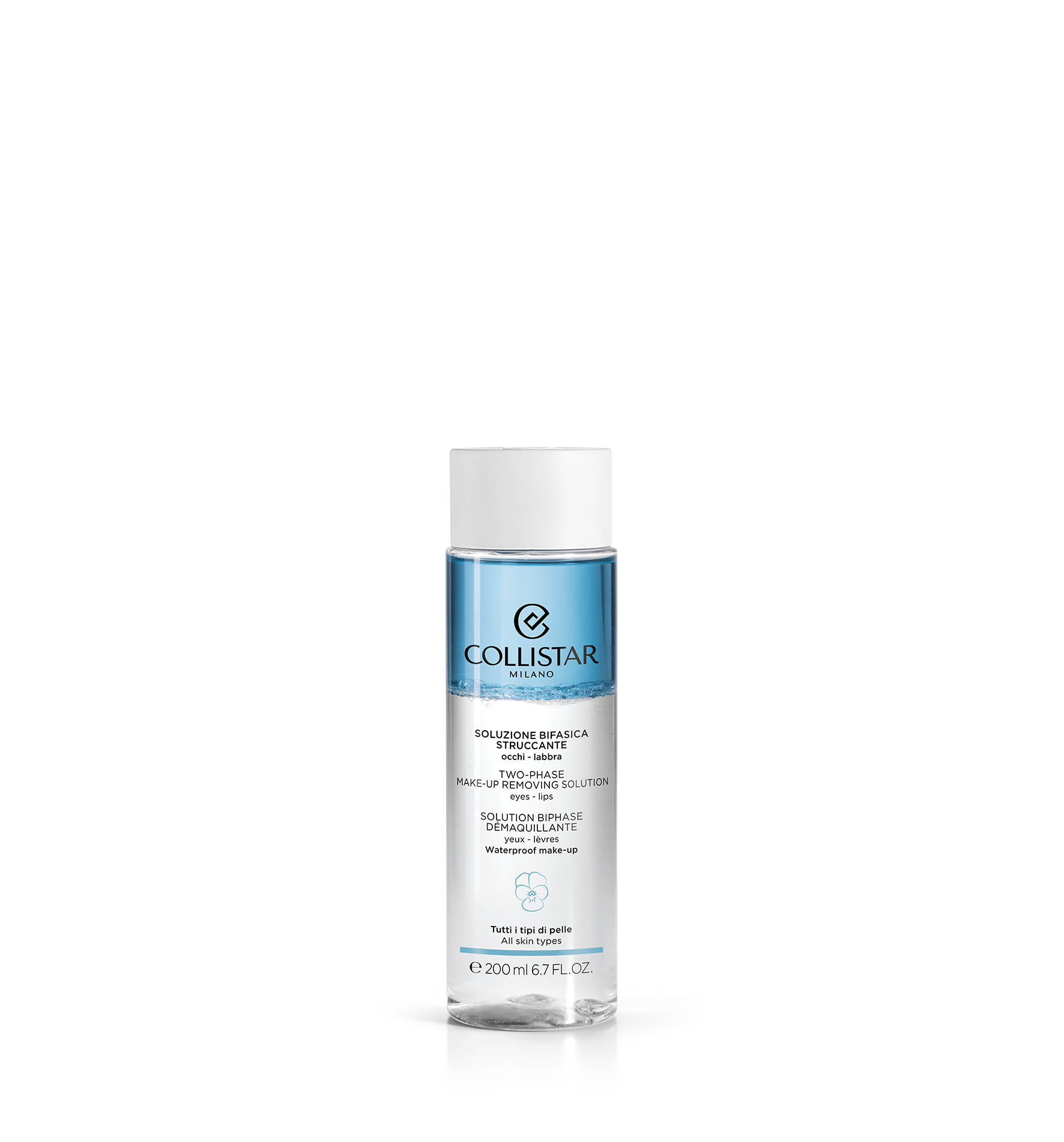 TWO-PHASE MAKE-UP REMOVING SOLUTION
OGEN - LIPPEN - NIEUW | Collistar - Shop Online Ufficiale