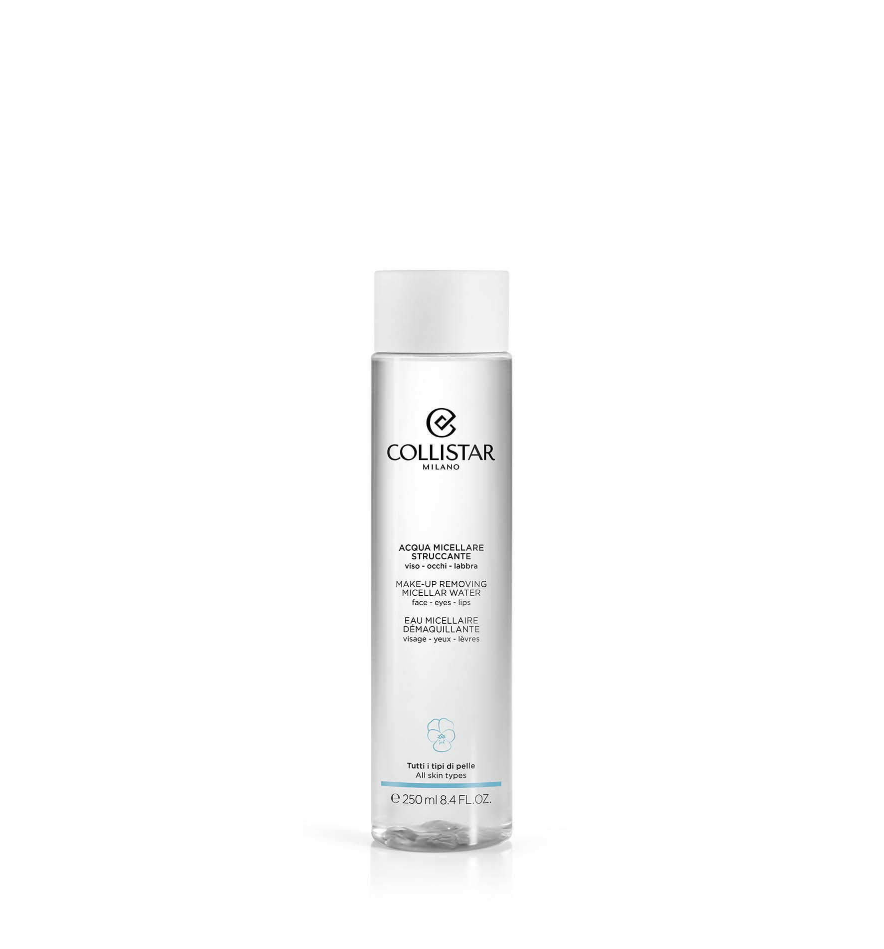 MAKE-UP REMOVING MICELLAR WATER FACE-EYES-LIPS - Dry skin | Collistar - Shop Online Ufficiale