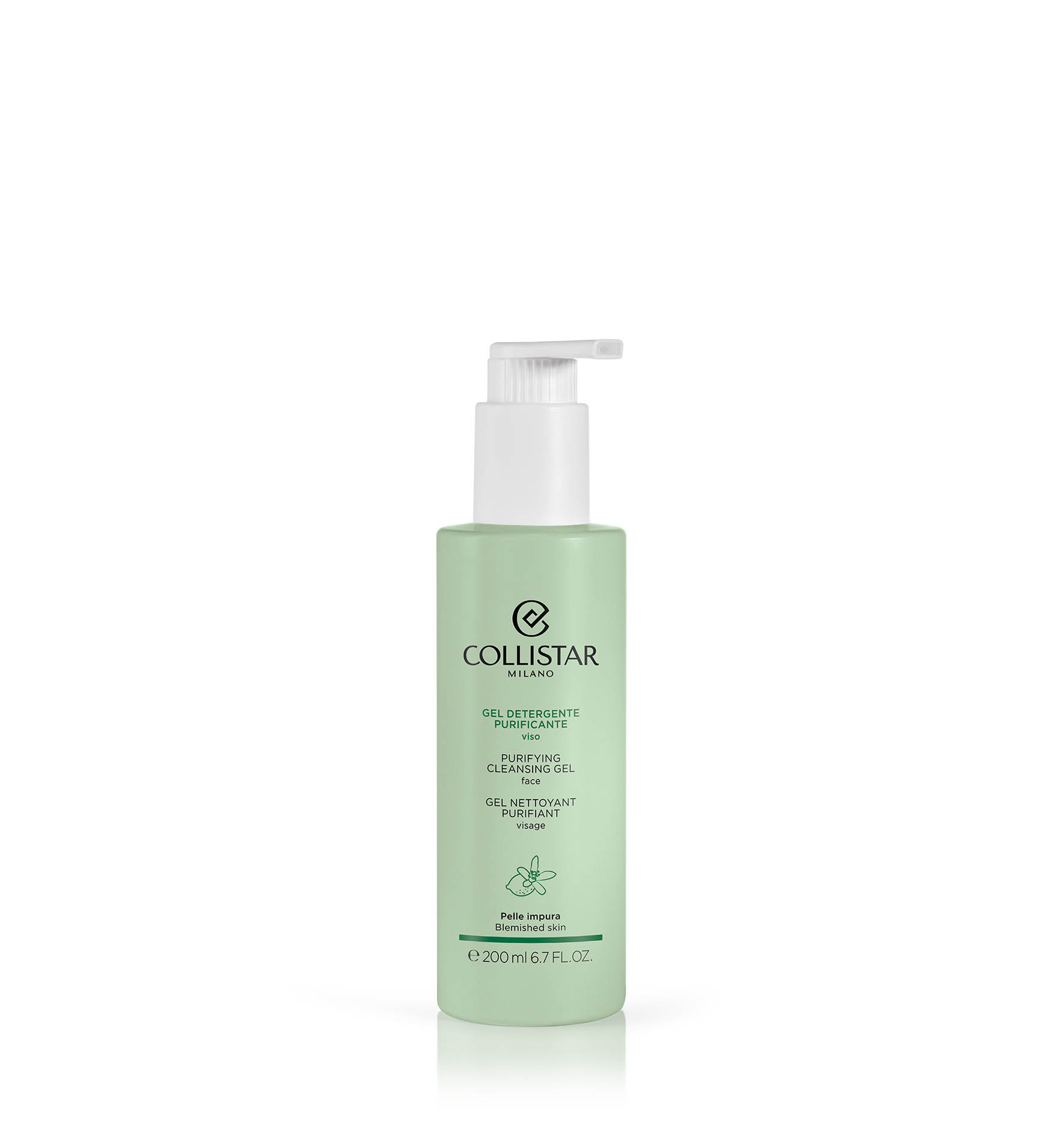 PURIFYING CLEANSING GEL FACE - Face | Collistar - Shop Online Ufficiale