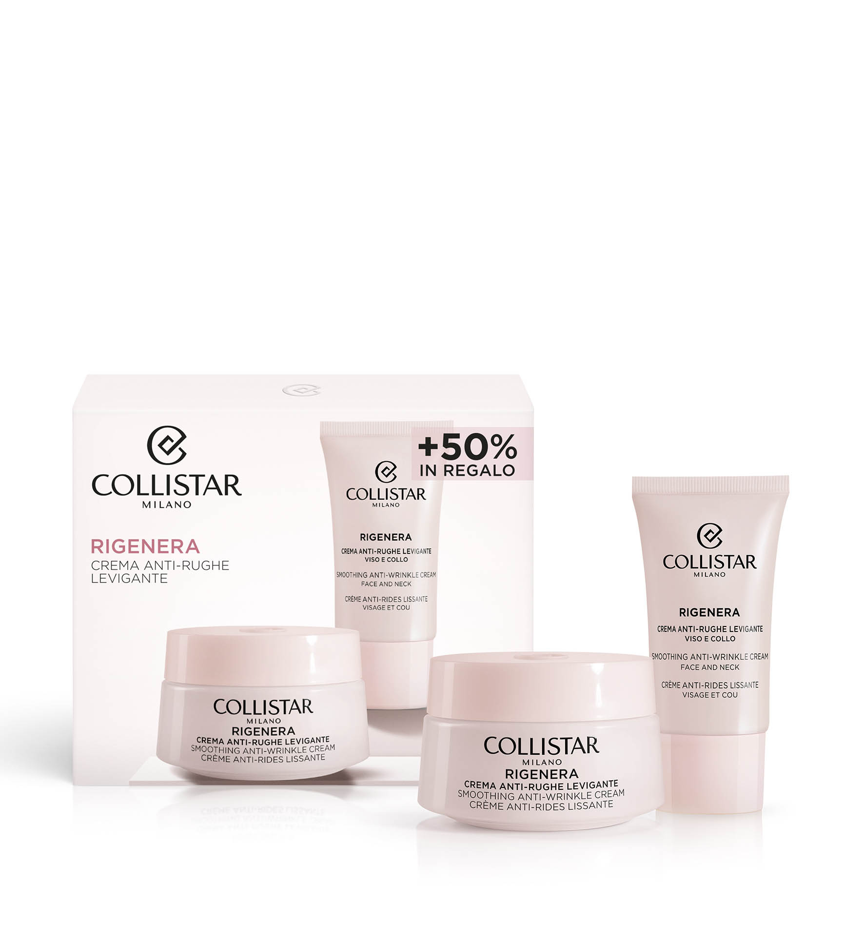 RIGENERA SMOOTHING ANTI-WRINKLE CREAM 50 ml SET - PROMOTIONS | Collistar - Shop Online Ufficiale