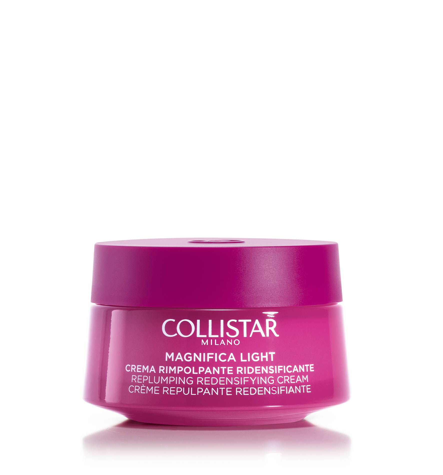 MAGNIFICA LIGHT REPLUMPING REDENSIFYING CREAM FACE AND NECK - Loss of tone and compactness | Collistar - Shop Online Ufficiale