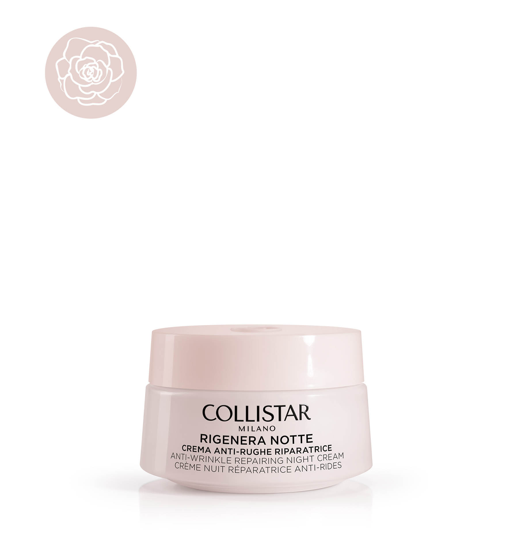 RIGENERA ANTI-WRINKLE REPAIRING FACE AND NECK NIGHT CREAM - Face | Collistar - Shop Online Ufficiale