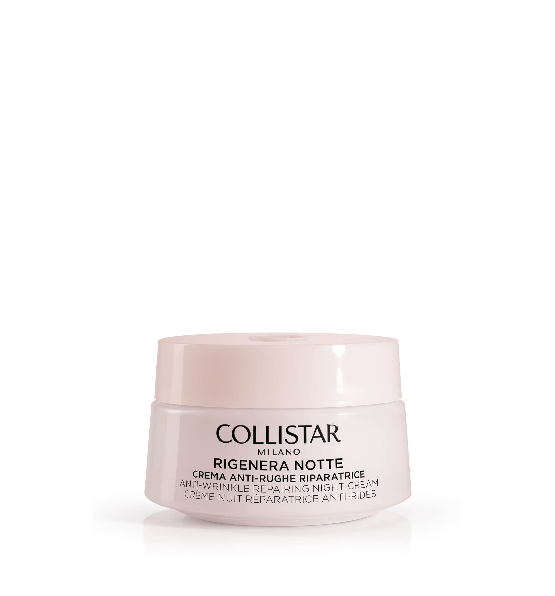 RIGENERA ANTI-WRINKLE REPAIRING FACE AND NECK NIGHT CREAM - Face | Collistar - Shop Online Ufficiale