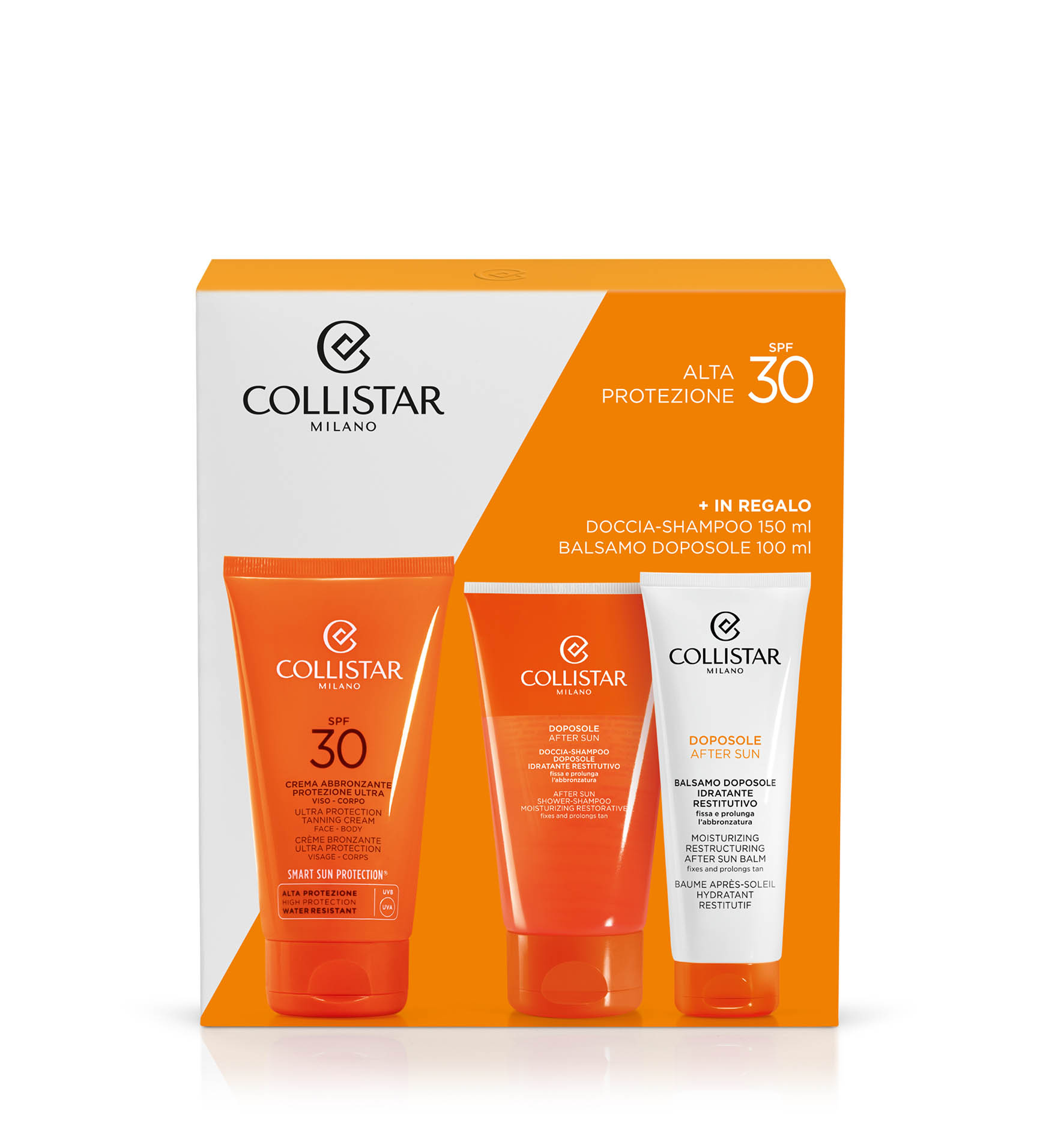 SET ULTRA PROTECTION TANNING CREAM FACE-BODY SPF 30 - Soothing | Collistar - Shop Online Ufficiale