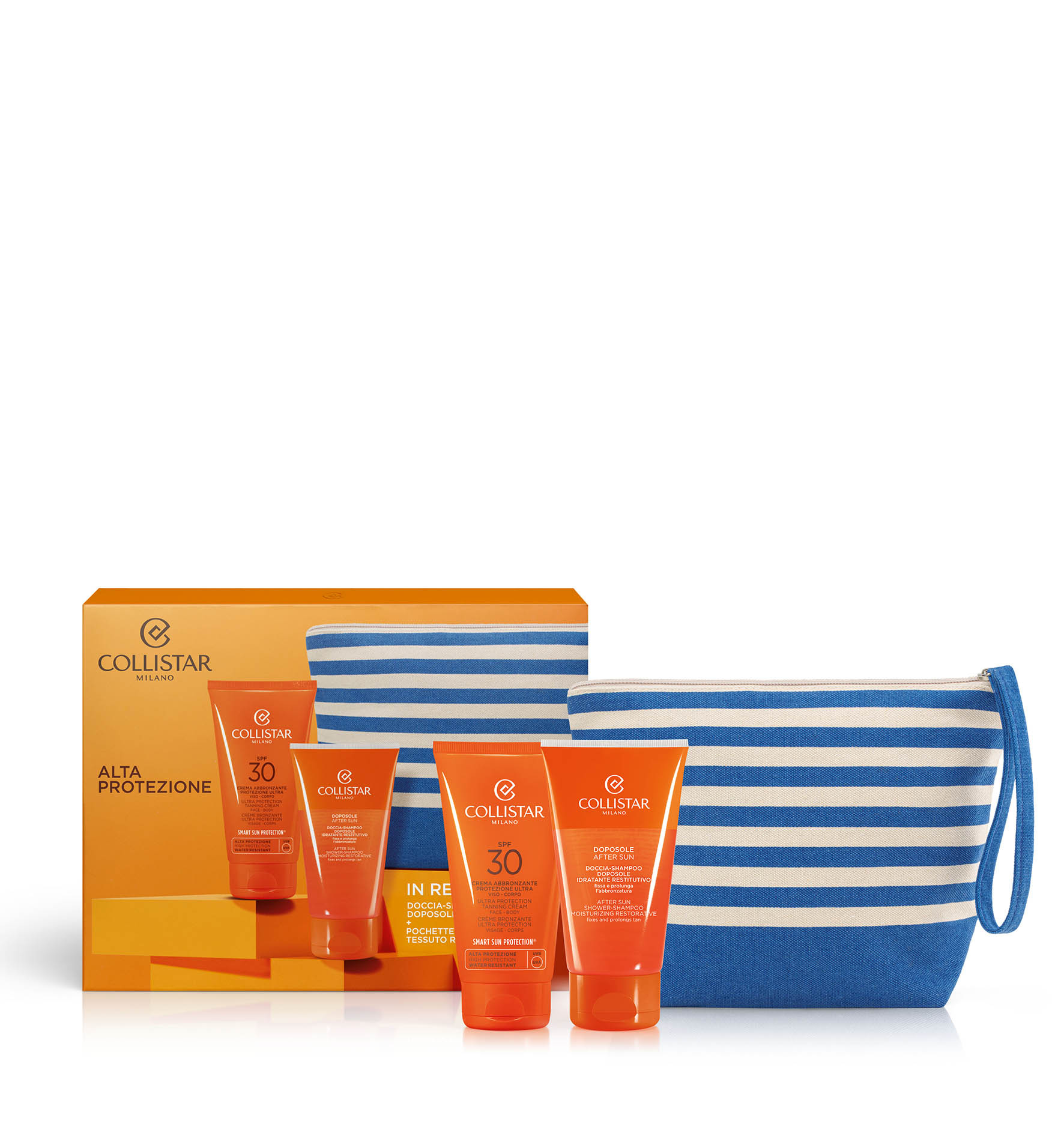SET ULTRA PROTECTION TANNING CREAM FACE-BODY SPF 30 - Giftsets | Collistar - Shop Online Ufficiale