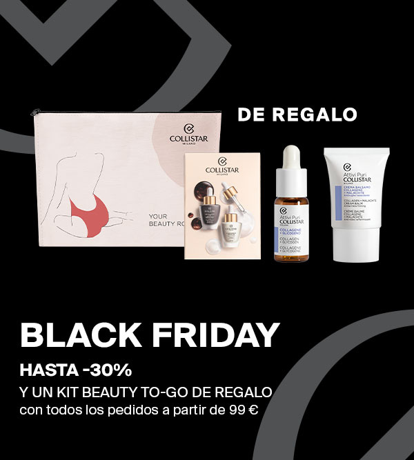 BLACK  FRIDAY | HASTA -30% | Y UN KIT BEAUTY TO-GO DE REGALO - con todos los pedidos a partir de 99 €