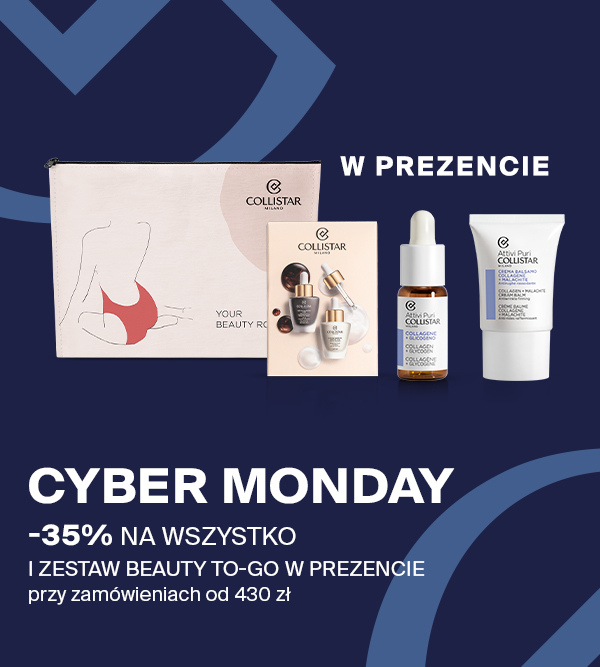 CYBER MONDAY - - 35% NA WSZYSTKO I ZESTAW BEAUTY TO-GO W PREZENCIE  przy zamówieniach od 430 zł