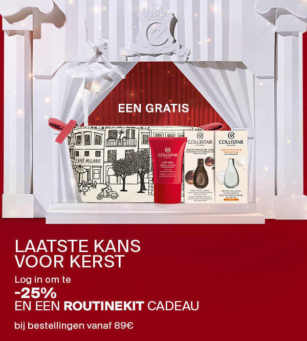 Log in om te -25% - EN EEN ROUTINEKIT CADEAU  bij bestellingen vanaf 89€