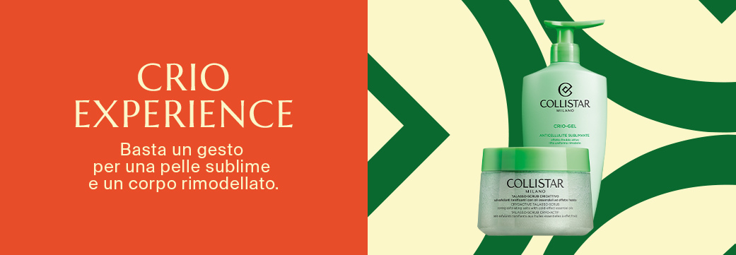 CRIO EXPERIENCE - Basta un gesto per una pellel sublime e un corpo rimodellato.