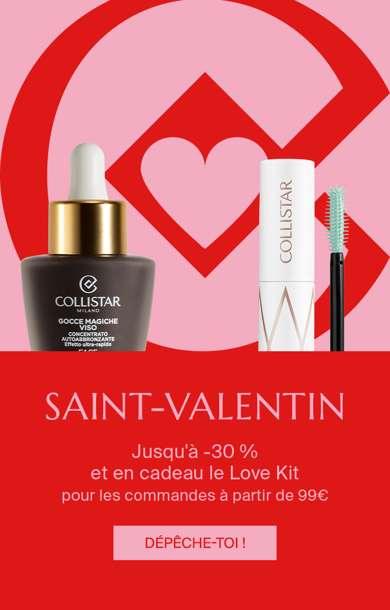 SAINT-VALENTIN - Jusqu'à -30 % et en cadeau le Love Kit  pour les commandes à partir de 99€