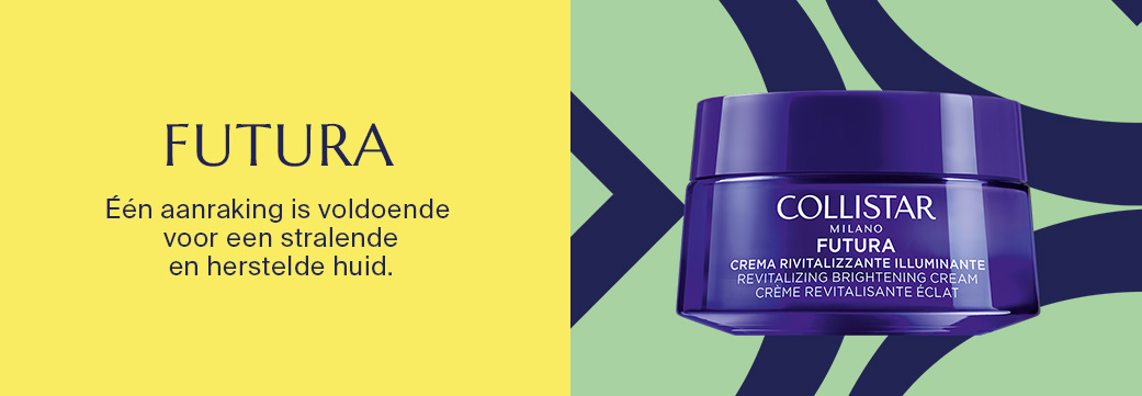 FUTURA - Één aanraking is voldoende  voor een stralende en herstelde huid.