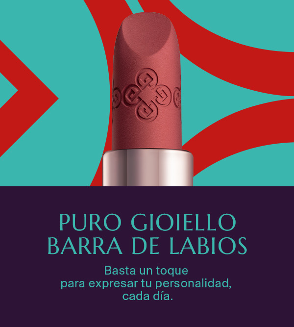 PURO GIOIELLO BARRA DE LABIOS  - Basta un gesto para una piel radiante y revitalizada