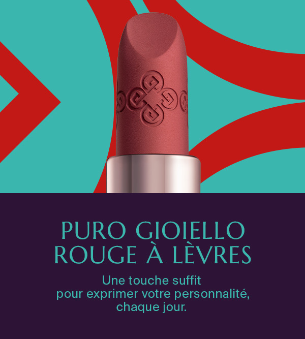 PURO GIOIELLO  ROUGE À LÈVRES - Une touche suffit  pour exprimer votre personnalité, chaque jour. 