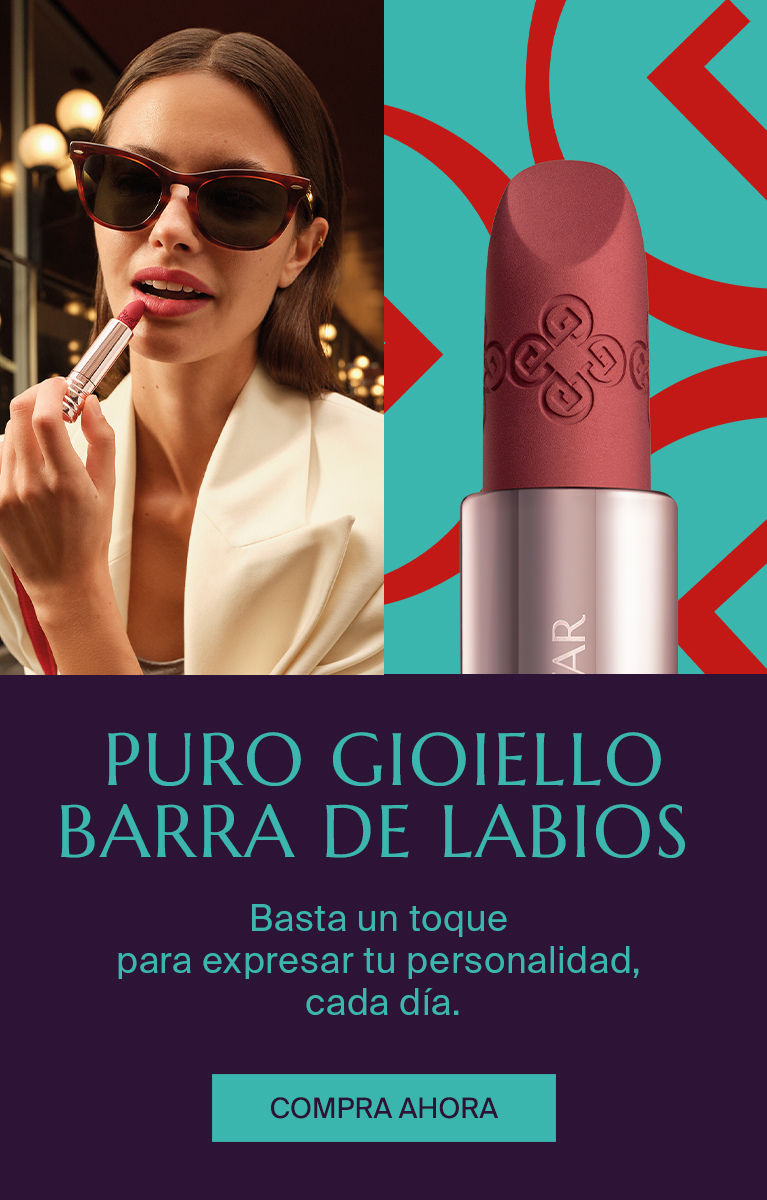 PURO GIOIELLO BARRA DE LABIOS  - Basta un toque  para expresar tu personalidad,  cada día.