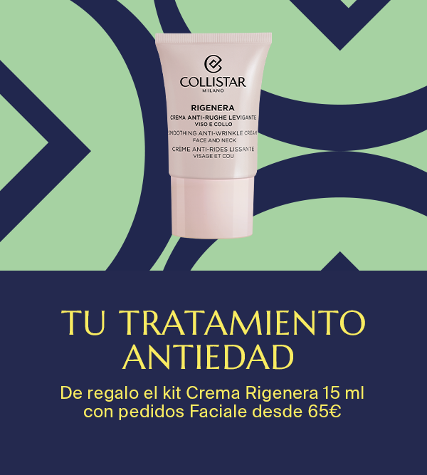 TU TRATAMIENTO ANTIEDAD  - De regalo el kit Crema Rigenera 15 ml  con pedidos Faciale desde 65€