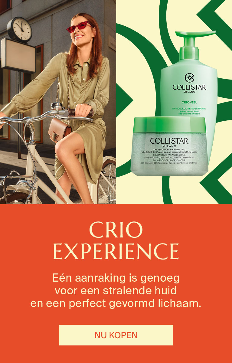 CRIO EXPERIENCE - Eén aanraking is genoeg  voor een stralende huid  en een perfect gevormd lichaam.